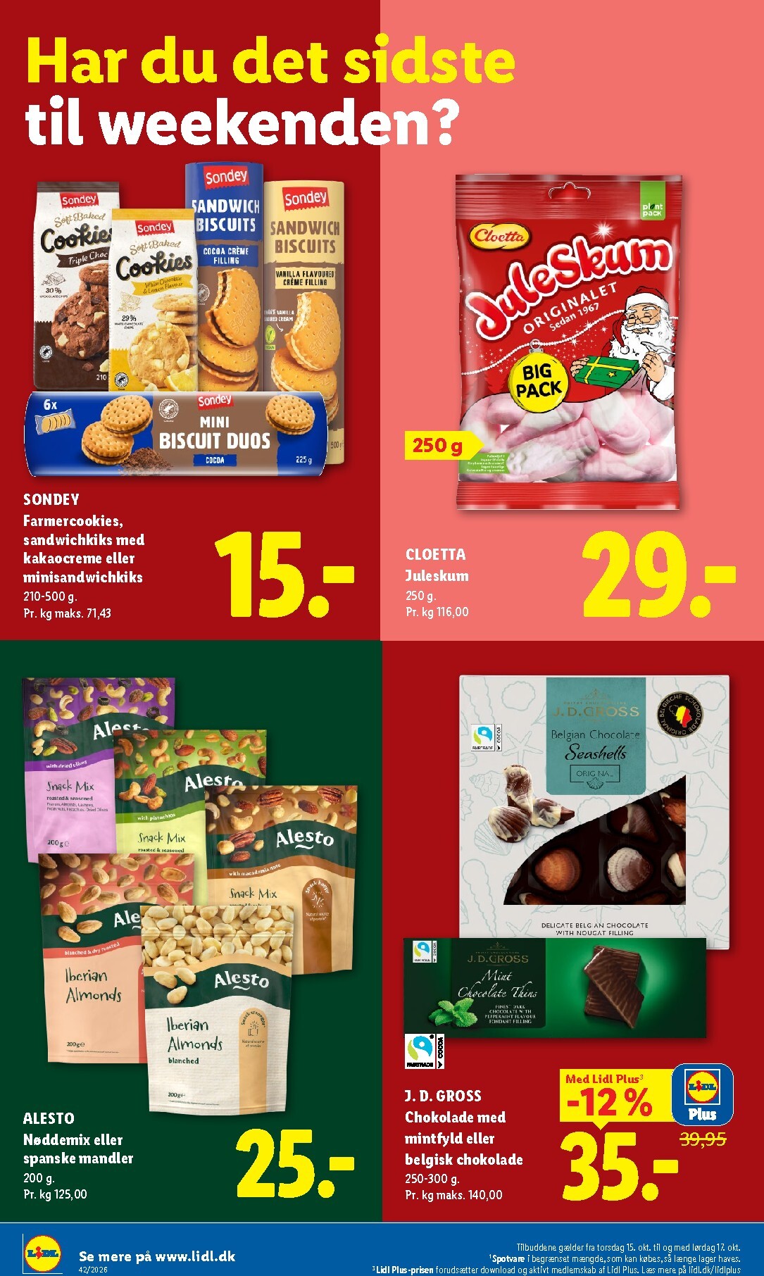 lidl - Ny Lidl - Weekendtilbud tilbudsavis fra torsdag, 15.10.2026 til lørdag, 17.10.2026 - page: 4