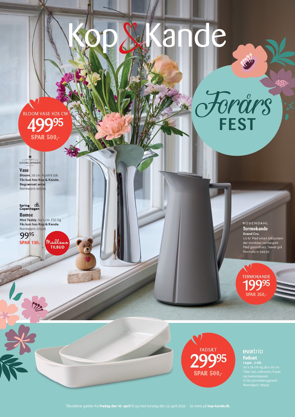 kopkande - Aktuel Kop&Kande - Forårsfest katalog gyldig fra fredag 10.04.2026 til torsdag 30.04.2026