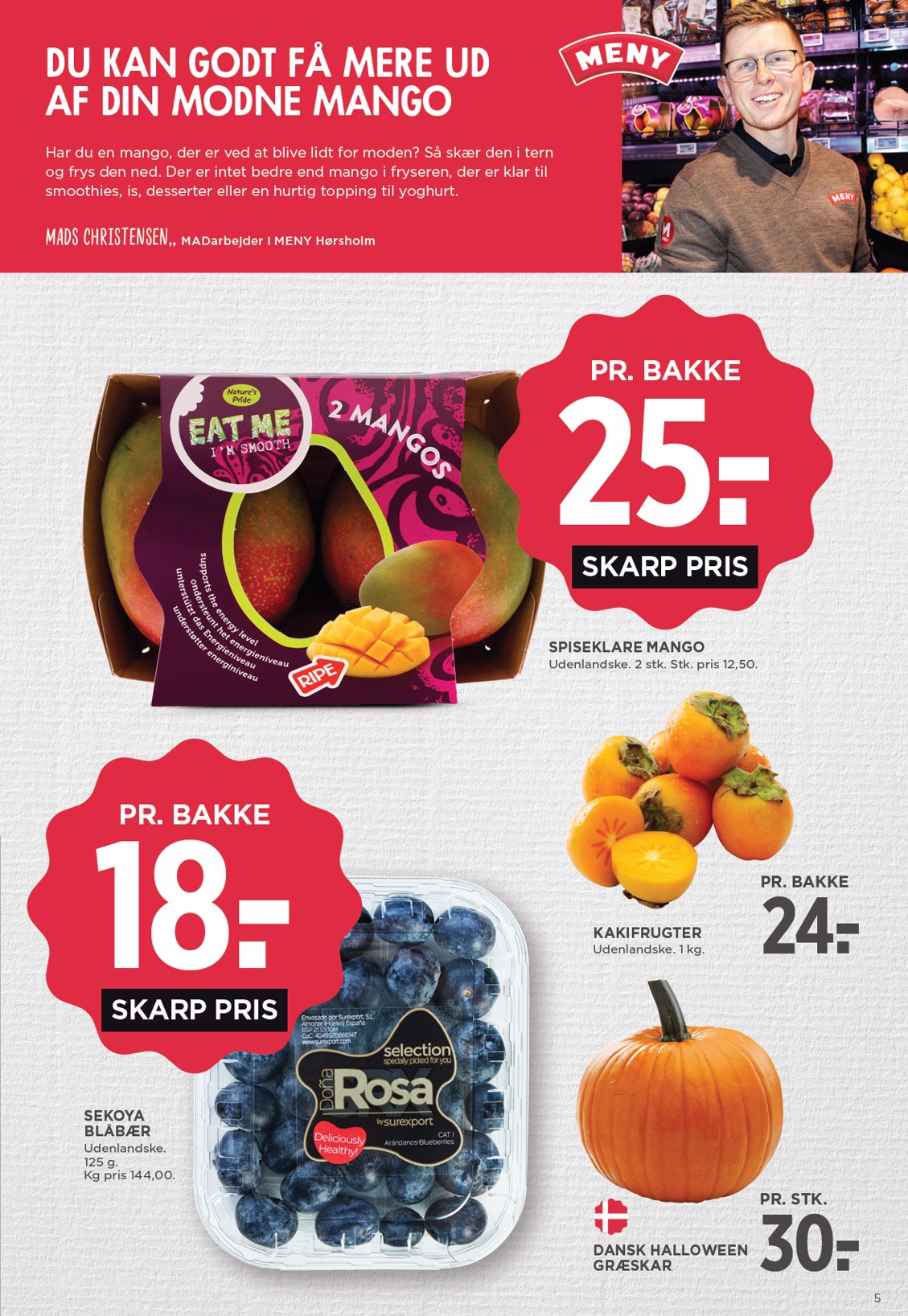 meny - Meny tilbudsavis for næste uge fra fredag, 16.10.2026 til torsdag, 22.10.2026 - page: 5