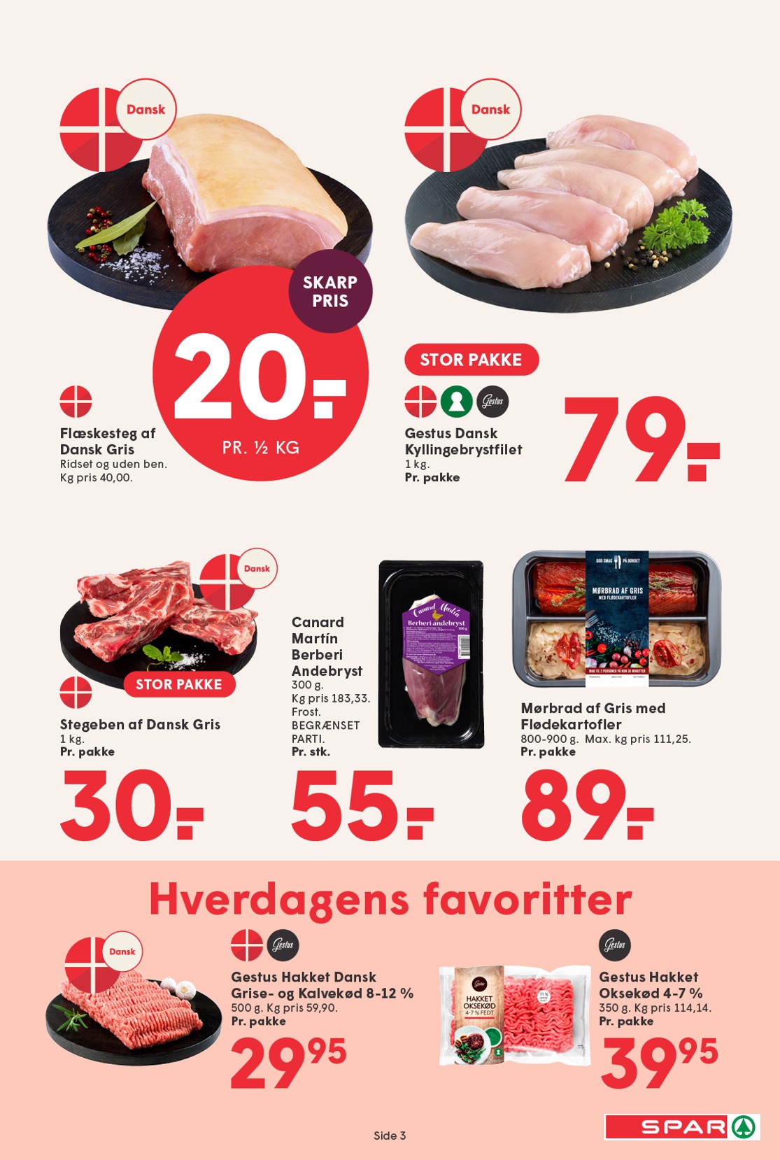 spar - Spar tilbudsavis for næste uge fra fredag, 09.10.2026 til torsdag, 15.10.2026 - page: 3