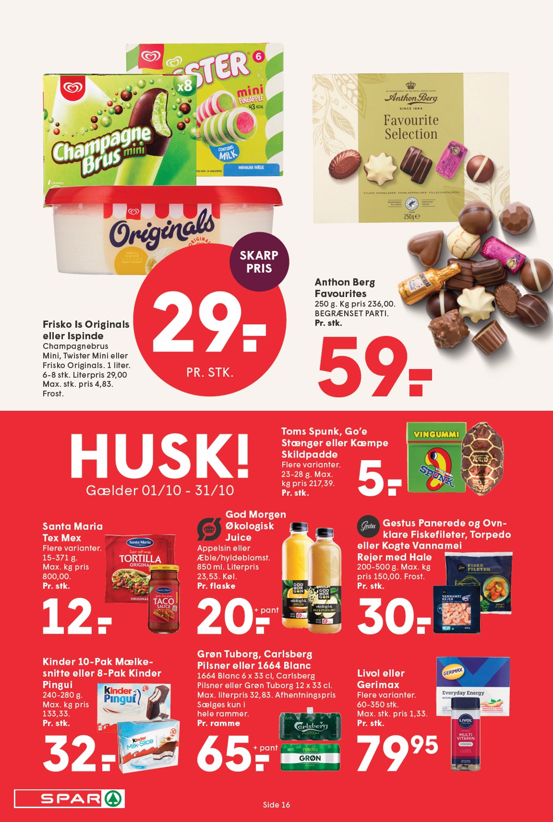 spar - Spar tilbudsavis for næste uge fra fredag, 09.10.2026 til torsdag, 15.10.2026 - page: 18