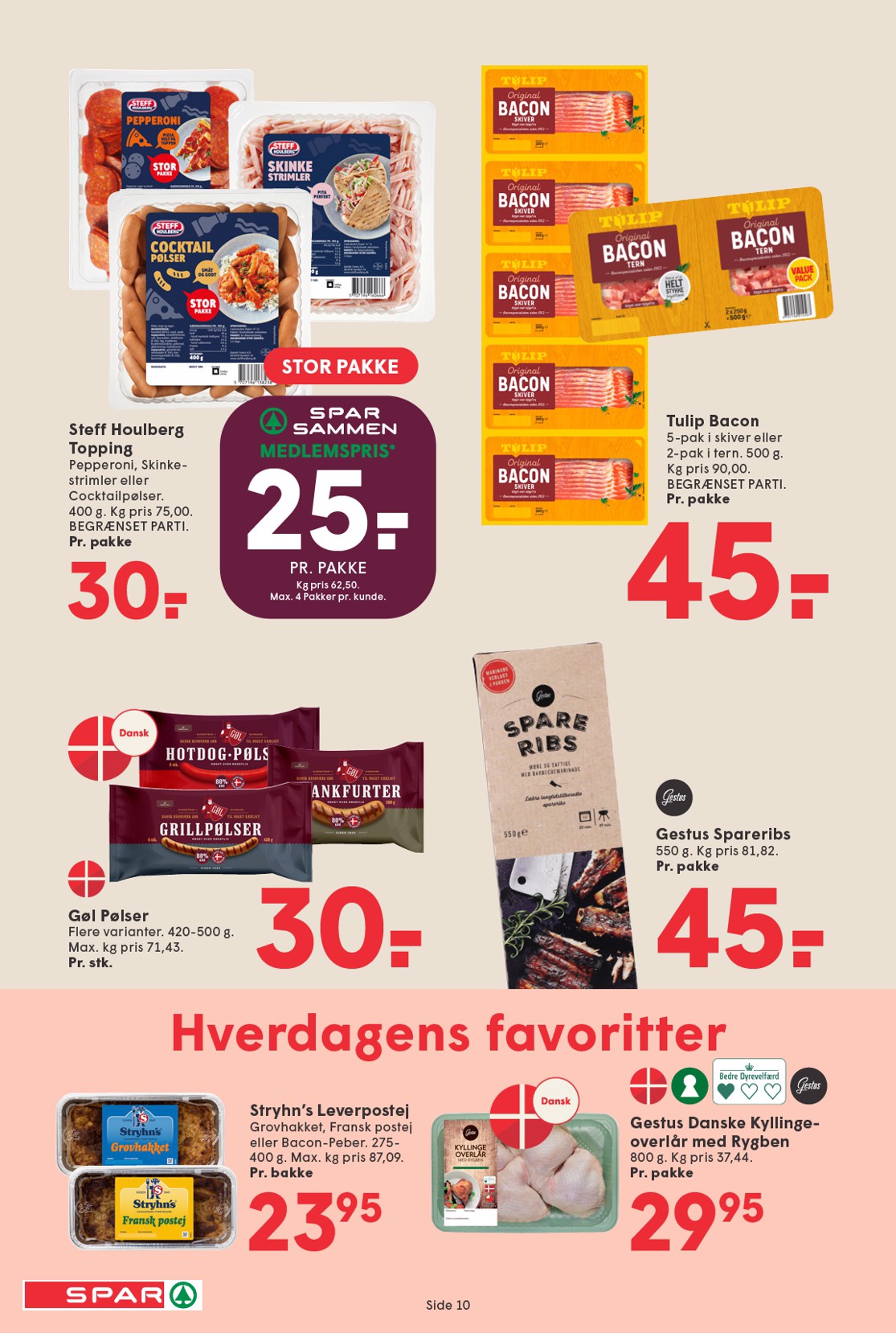 spar - Spar tilbudsavis for næste uge fra fredag, 09.10.2026 til torsdag, 15.10.2026 - page: 10
