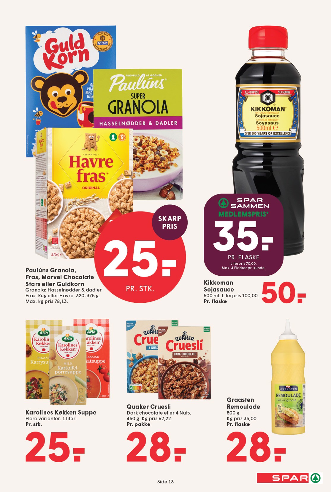 spar - Spar tilbudsavis for næste uge fra fredag, 09.10.2026 til torsdag, 15.10.2026 - page: 14