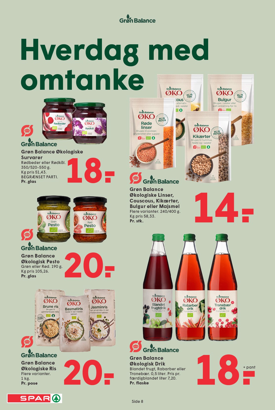spar - Spar tilbudsavis for næste uge fra fredag, 16.10.2026 til torsdag, 22.10.2026 - page: 8