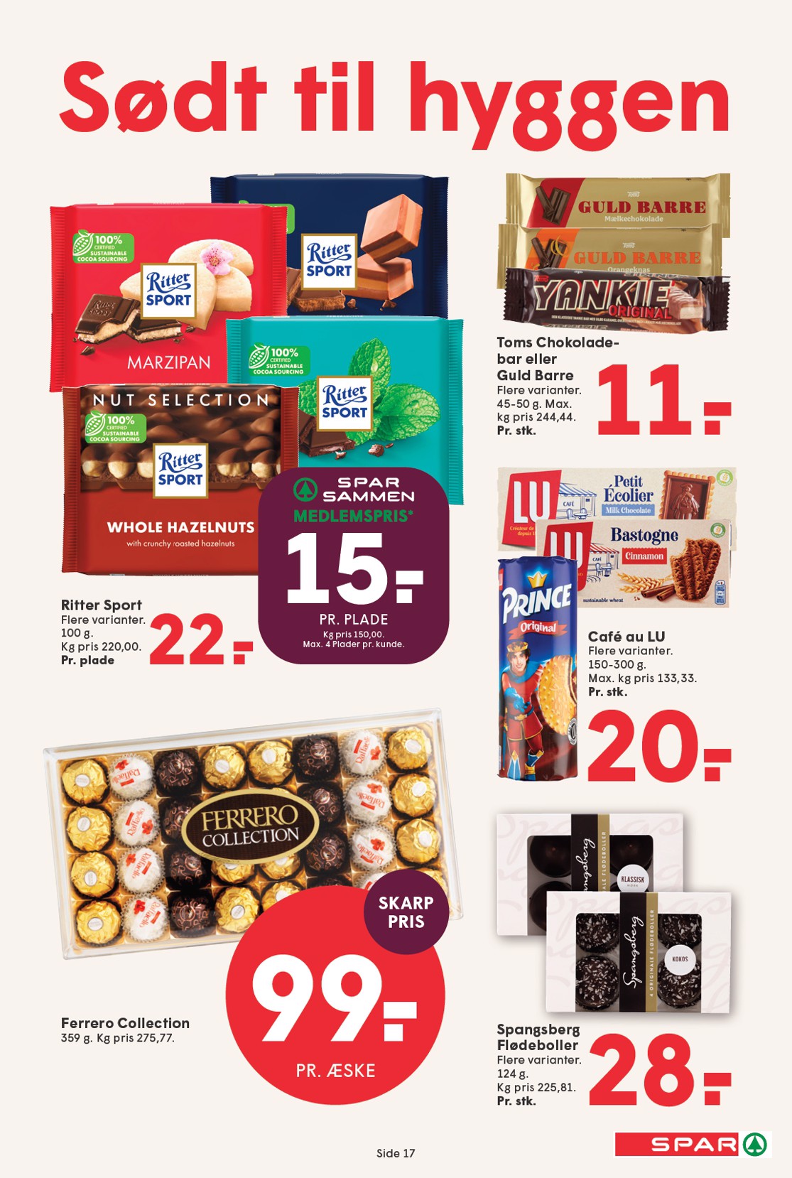 spar - Spar tilbudsavis for næste uge fra fredag, 16.10.2026 til torsdag, 22.10.2026 - page: 17