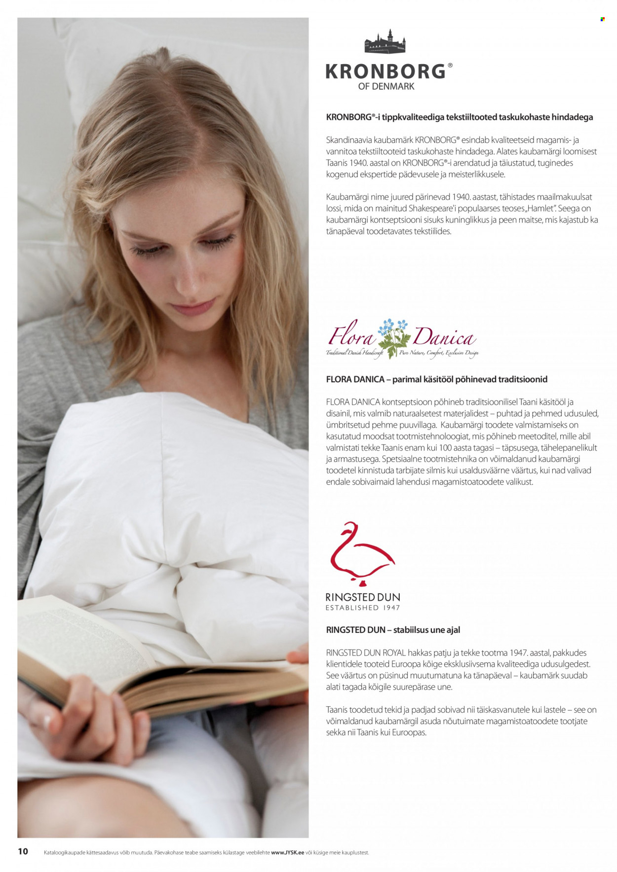 jysk - JYSK kliendileht - Tekkide, patjade ja voodipesu - page: 10