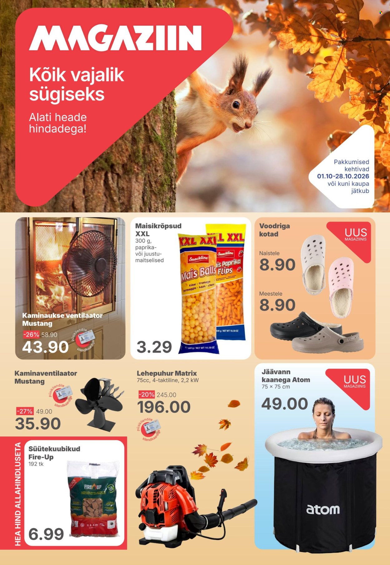 magaziin - Magaziin kliendileht (1.10 - 28.10.2026)