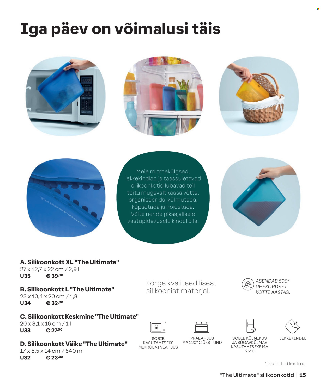 tupperware - Tupperware kliendileht - KEVAD & SUVI 2024 - page: 15