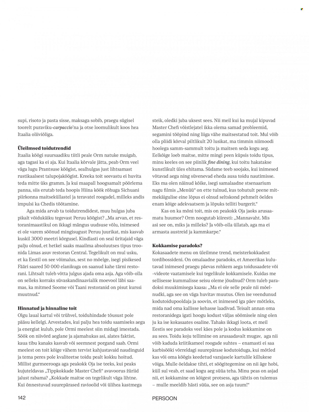 kaubamaja - Kaubamaja kliendileht - page: 142