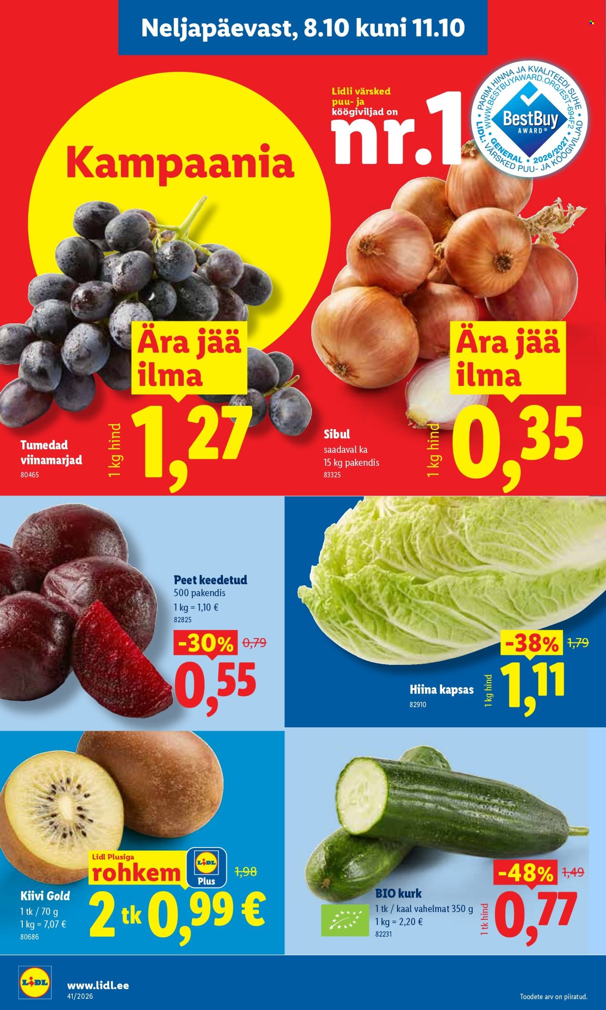 lidl - Lidl kliendileht (5.10 - 11.10.2026) - page: 44