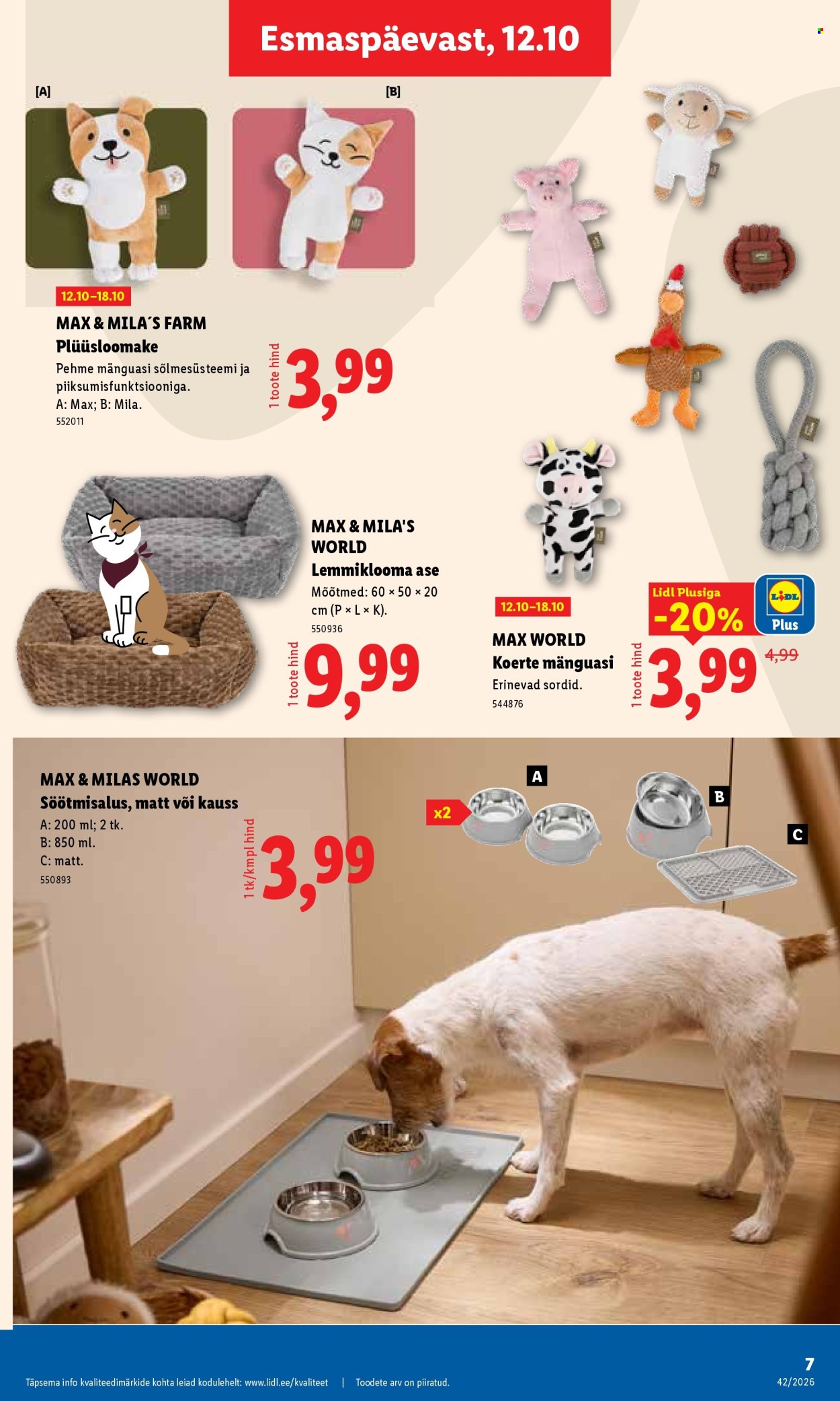 lidl - Lidl kliendileht (12.10 - 18.10.2026) - page: 7