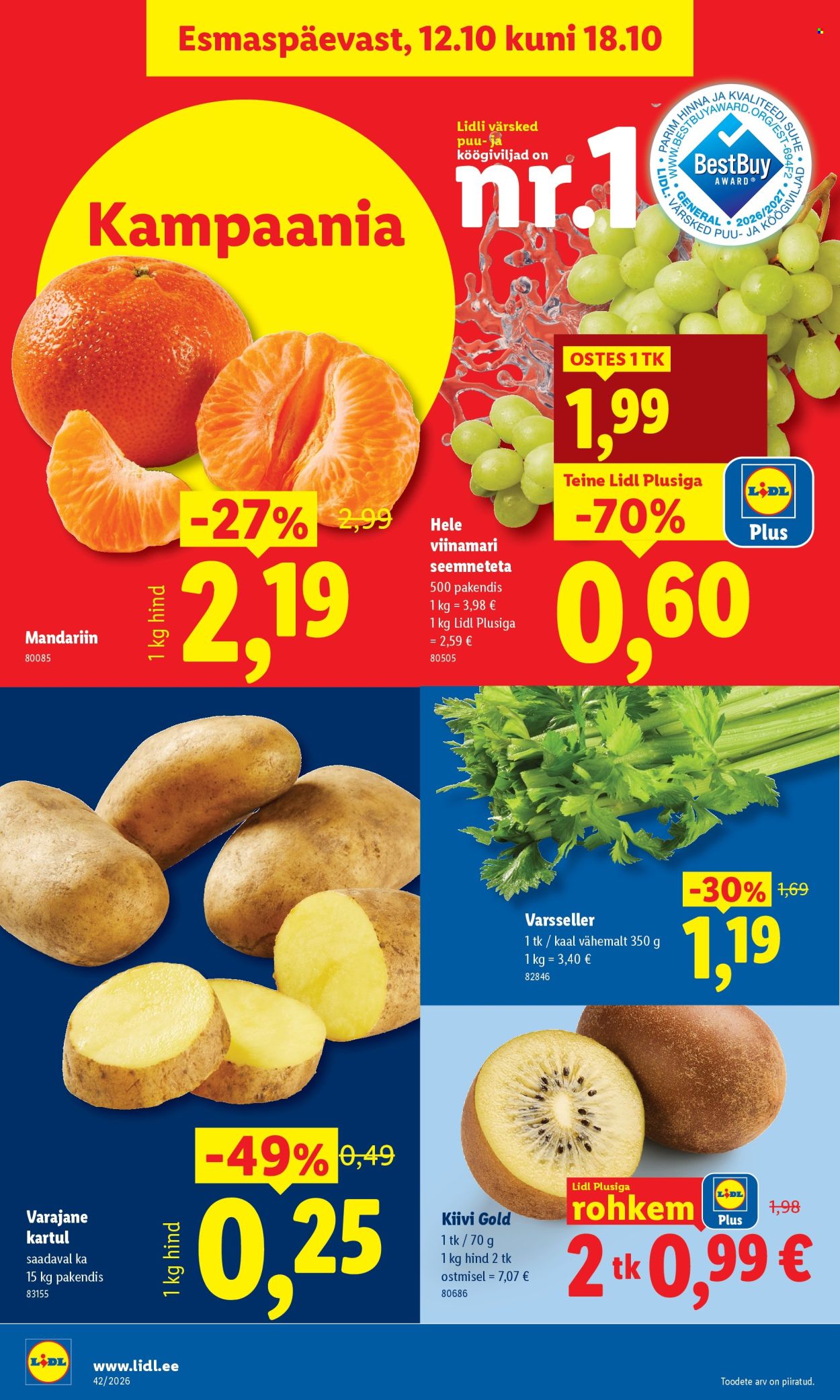 lidl - Lidl kliendileht (12.10 - 18.10.2026) - page: 4
