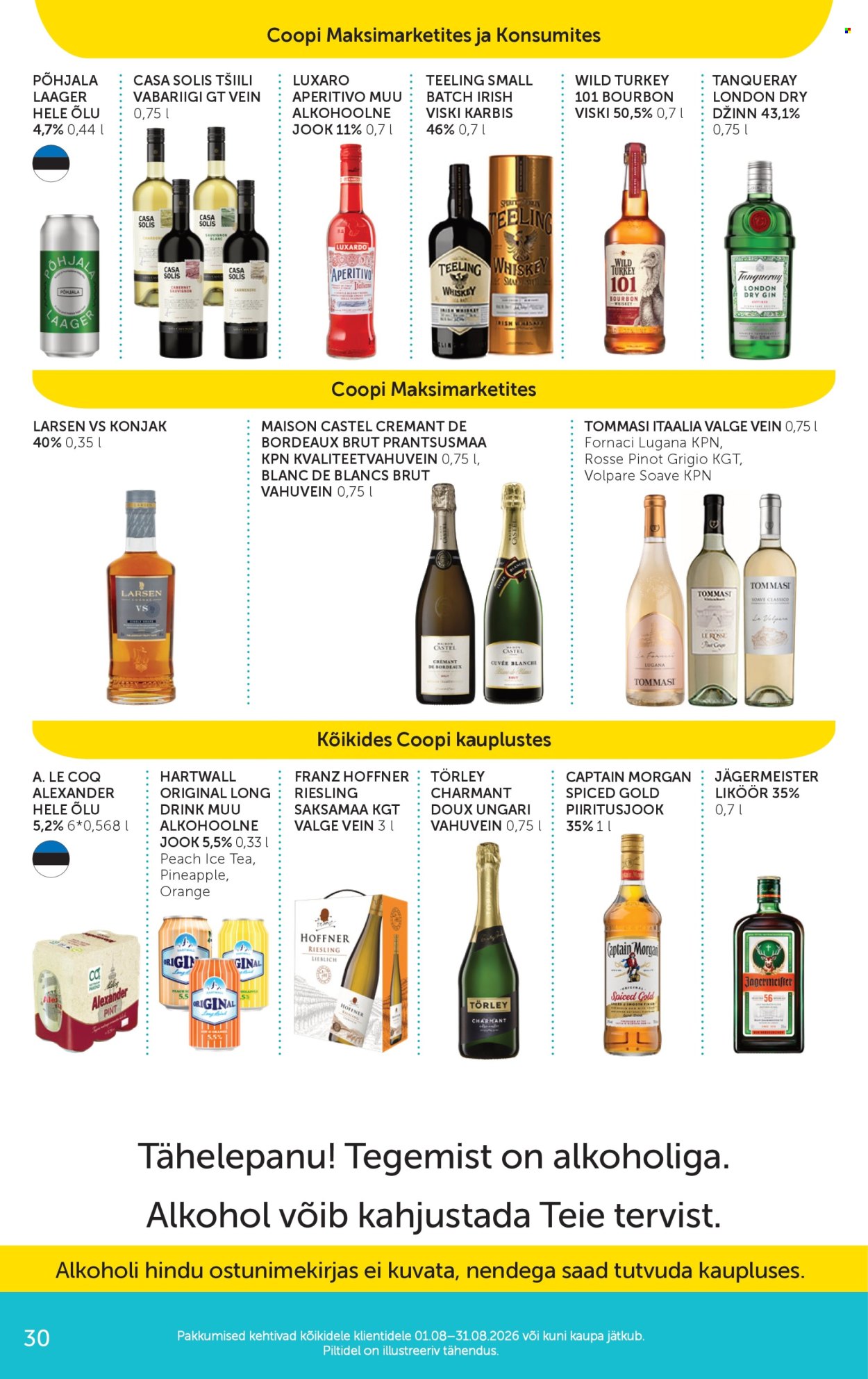 coop - Coop kliendileht (18.08 - 24.08.2026) - page: 30