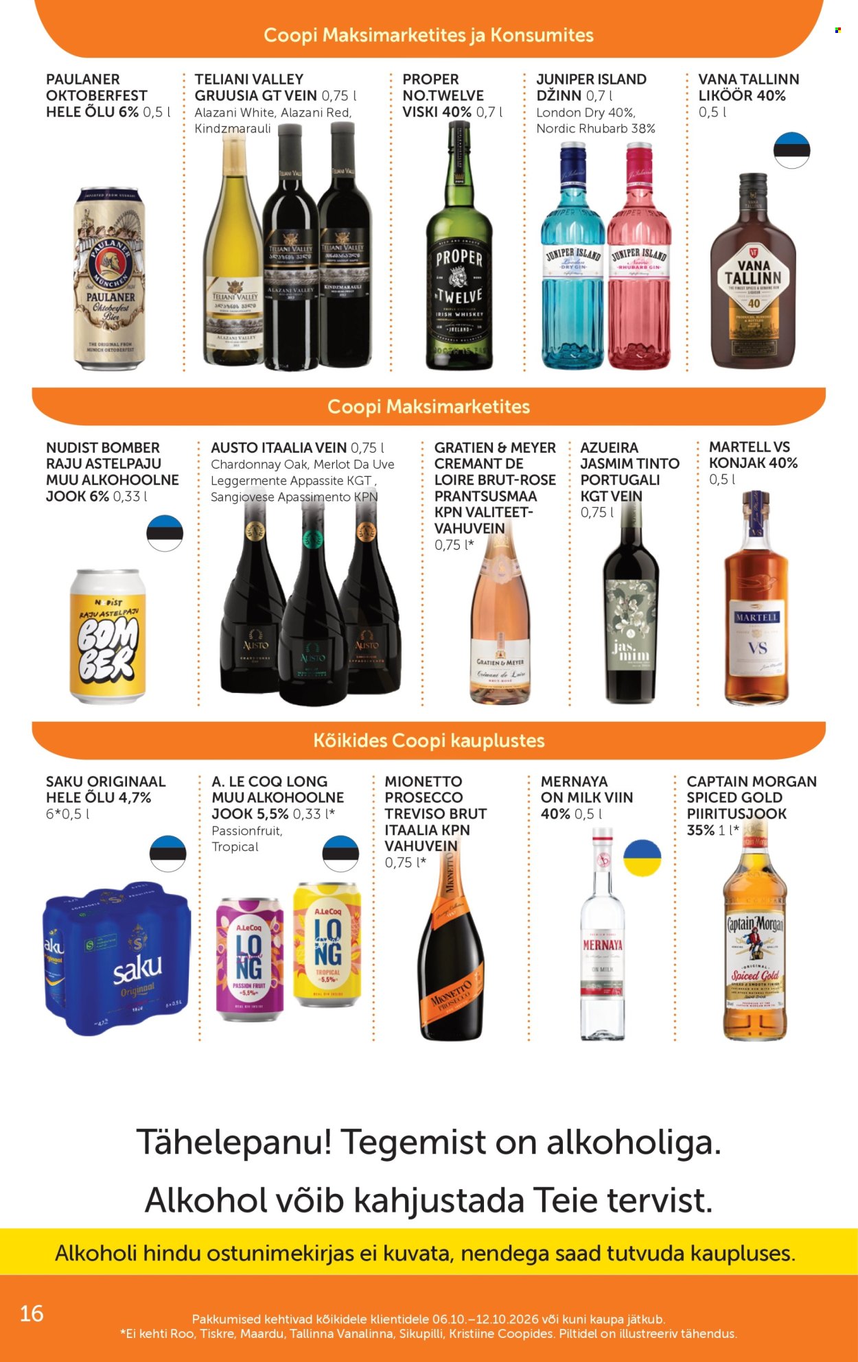 coop - Coop kliendileht (6.10 - 12.10.2026) - page: 16