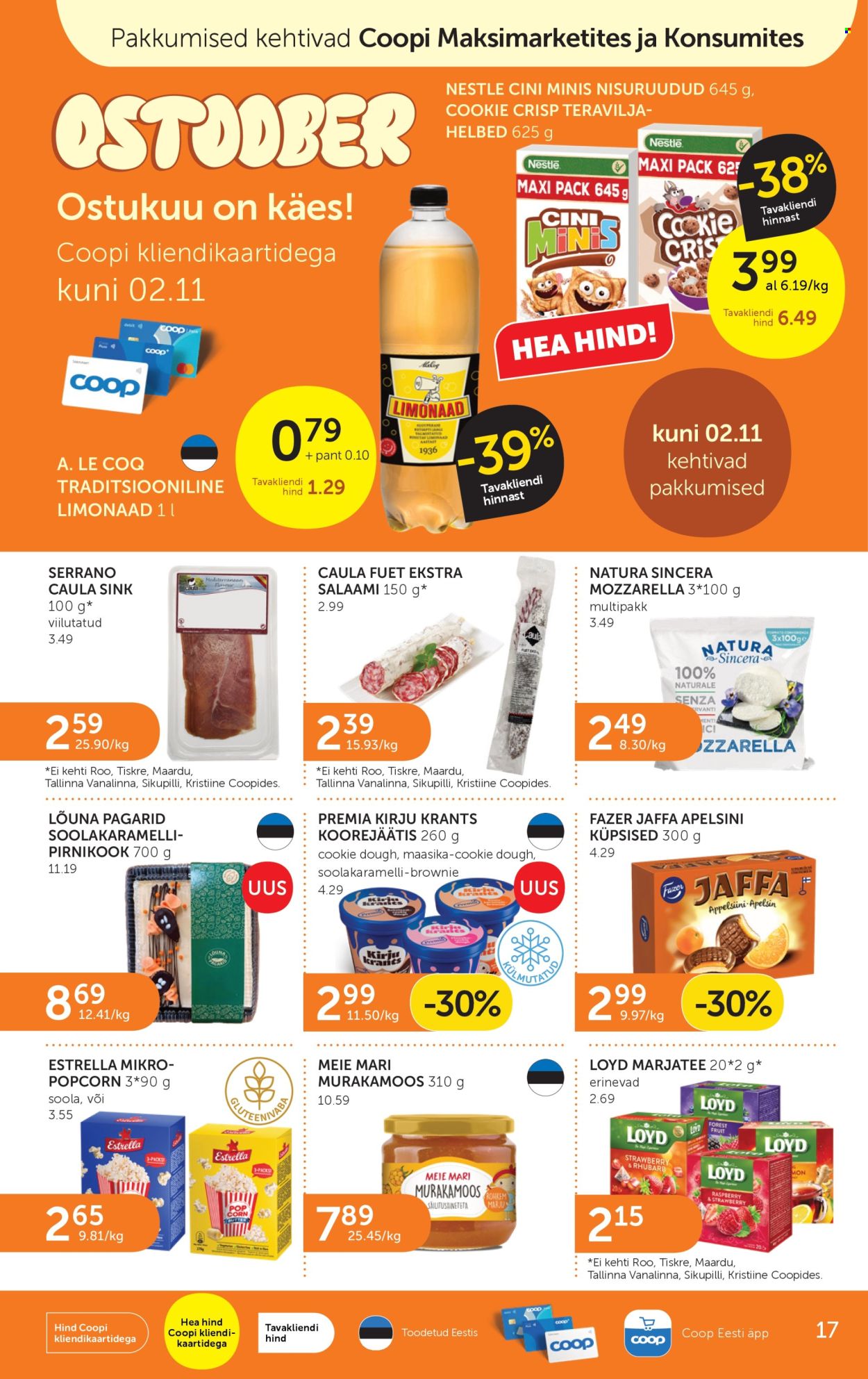 coop - Coop kliendileht (6.10 - 12.10.2026) - page: 17