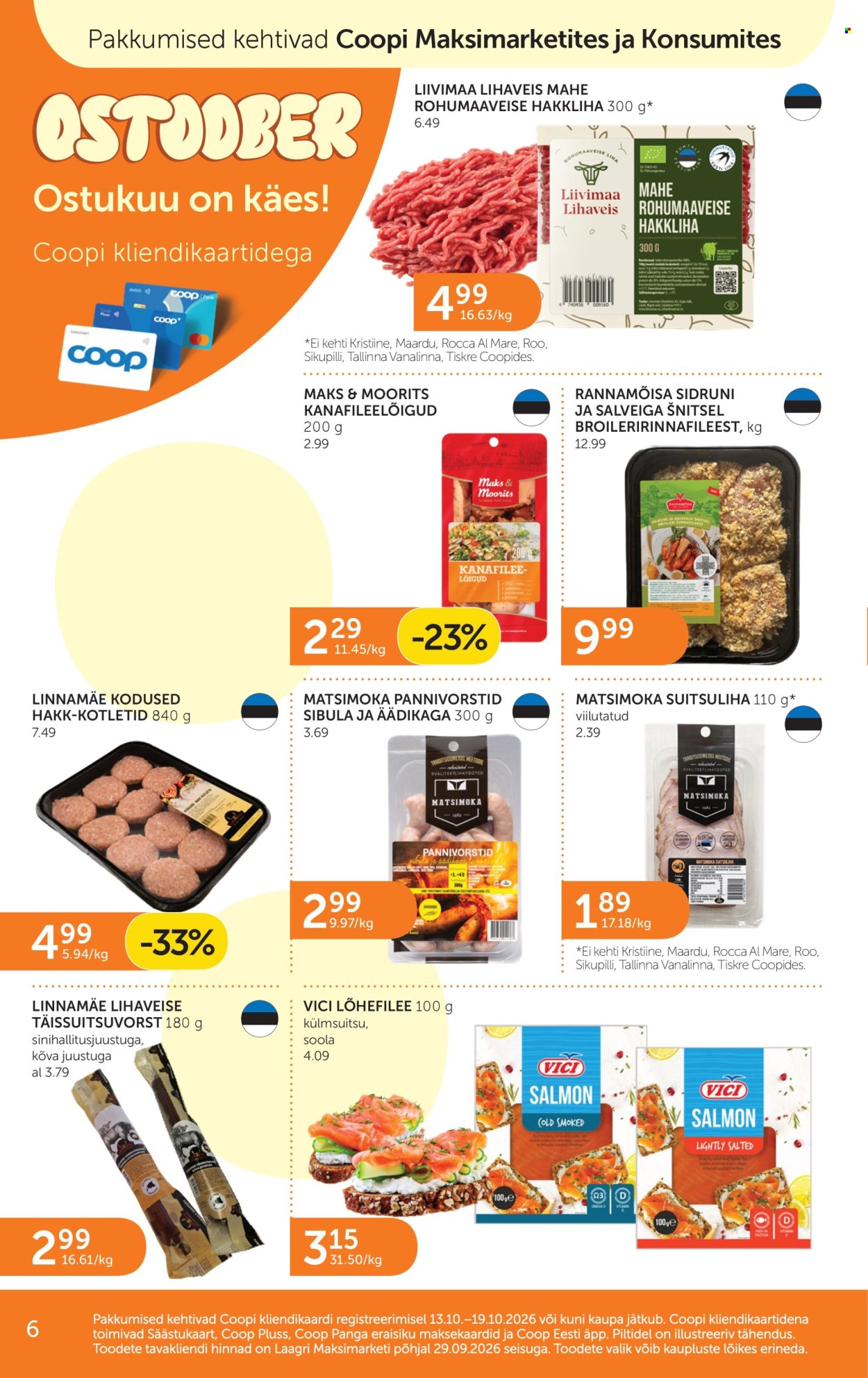 coop - Coop kliendileht (13.10 - 19.10.2026) - page: 6
