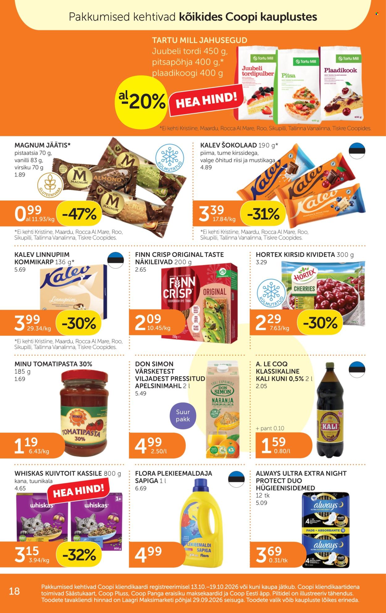 coop - Coop kliendileht (13.10 - 19.10.2026) - page: 18