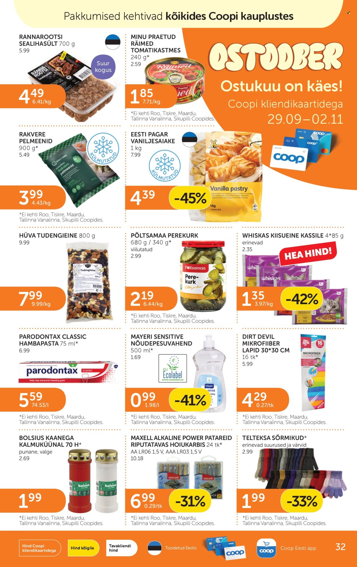 coop - Coop kliendileht (13.10 - 19.10.2026) - page: 32