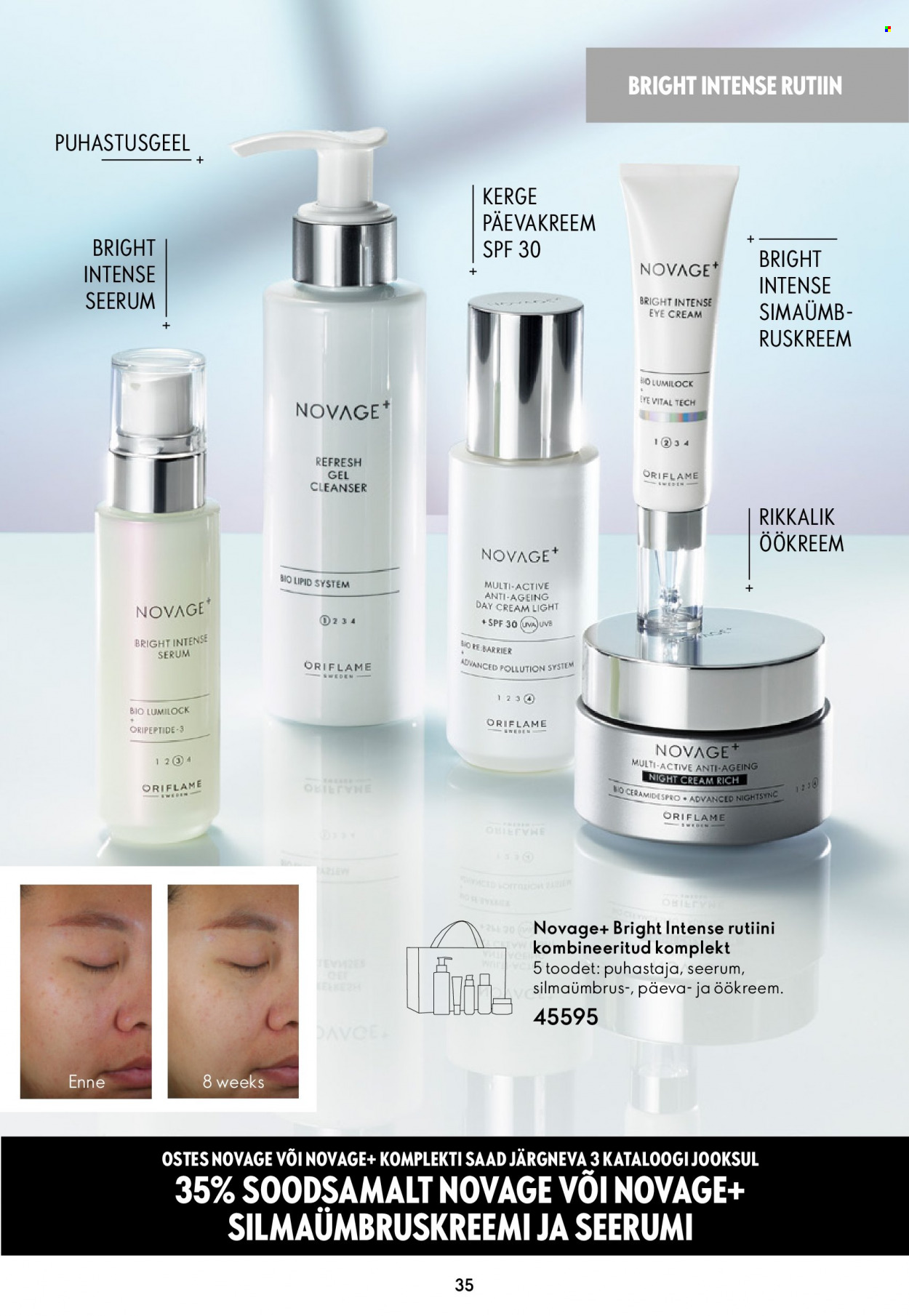 oriflame - Oriflame kliendileht - Novage+ tutvustus - page: 35
