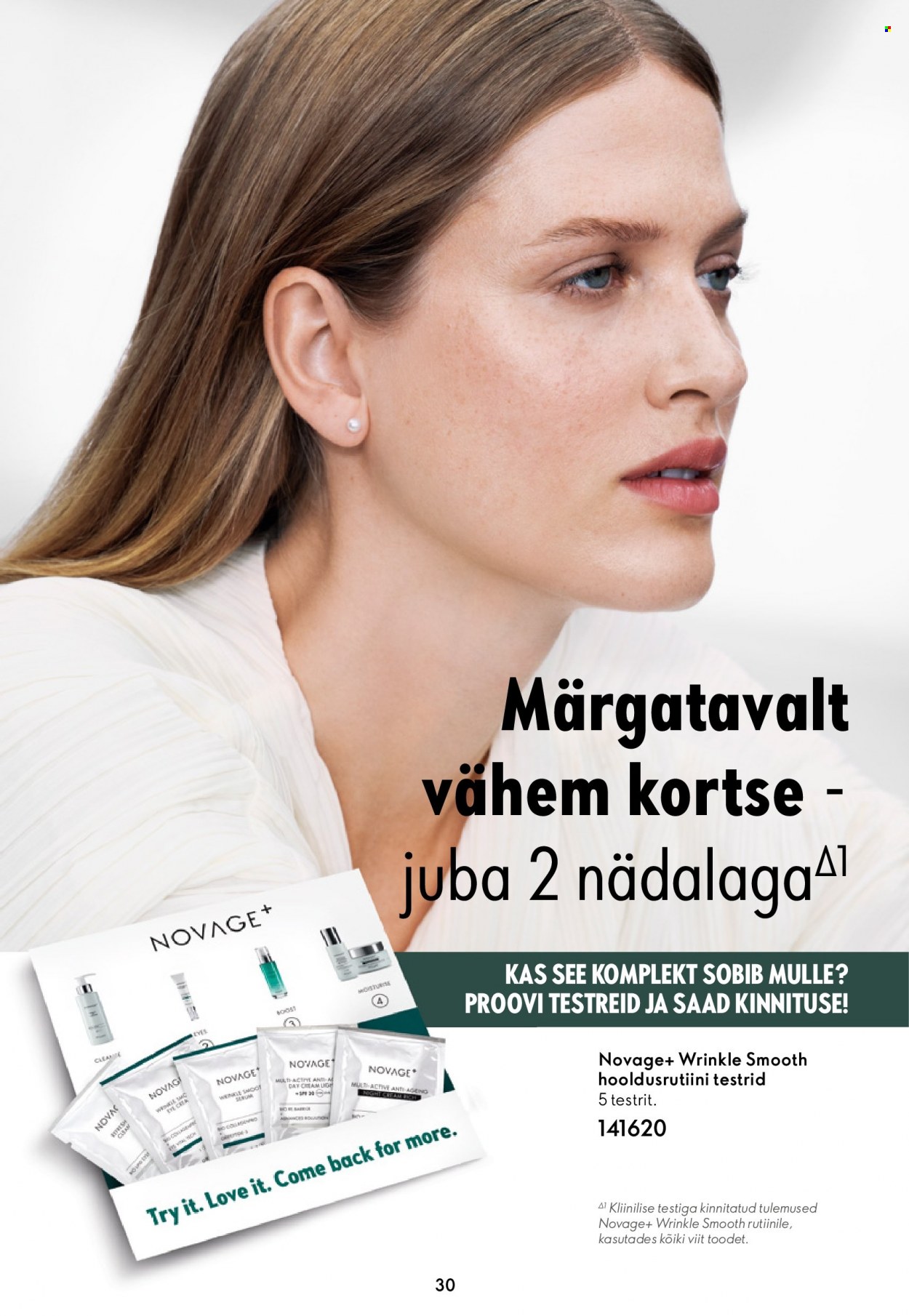 oriflame - Oriflame kliendileht - Novage+ tutvustus - page: 30