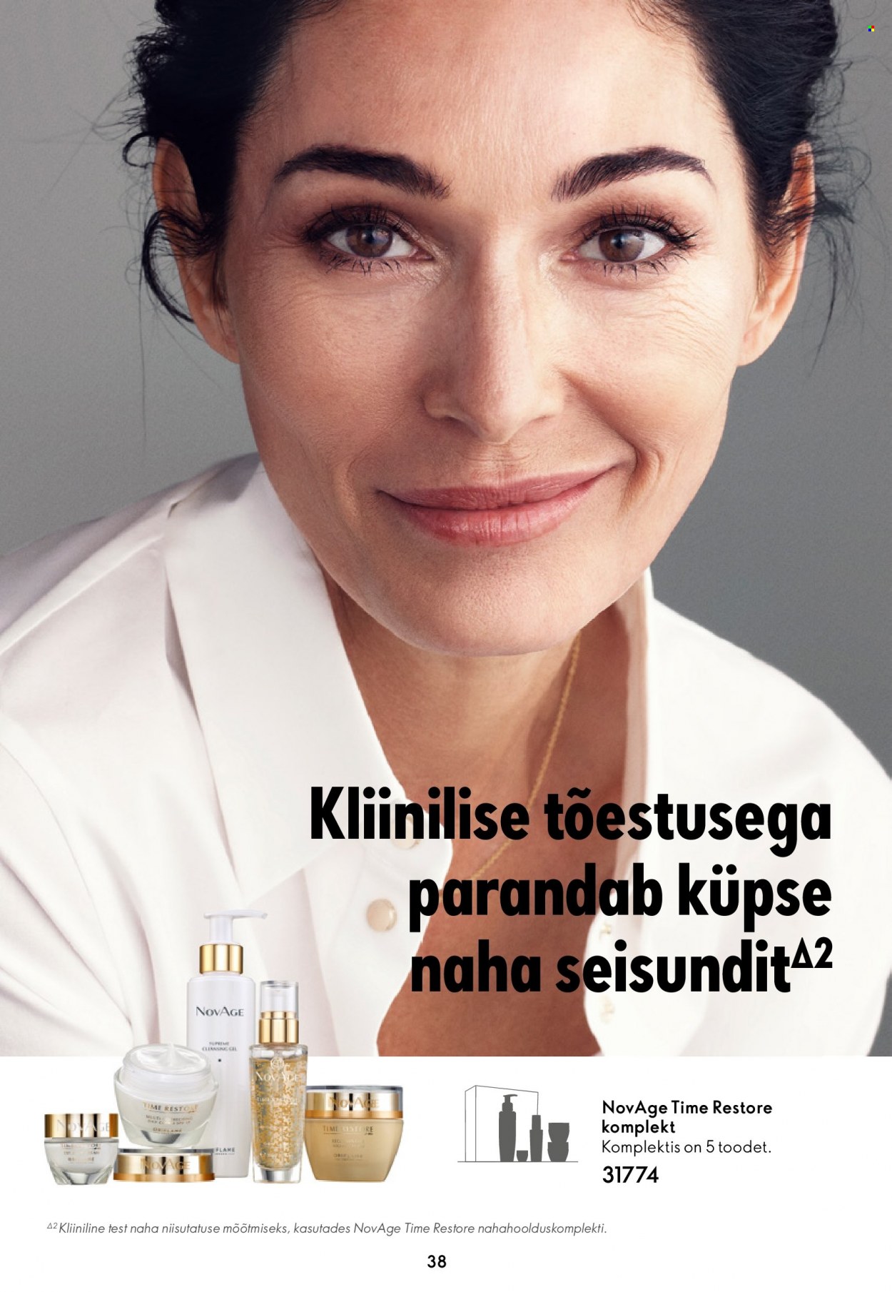 oriflame - Oriflame kliendileht - Novage+ tutvustus - page: 38