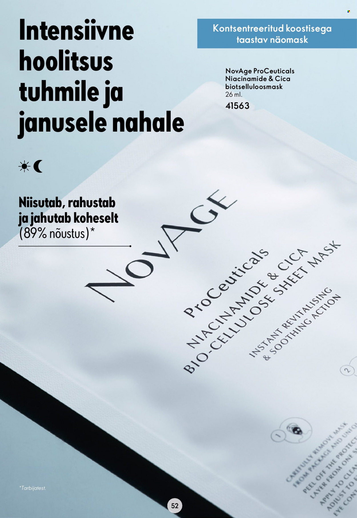 oriflame - Oriflame kliendileht - Novage+ tutvustus - page: 52