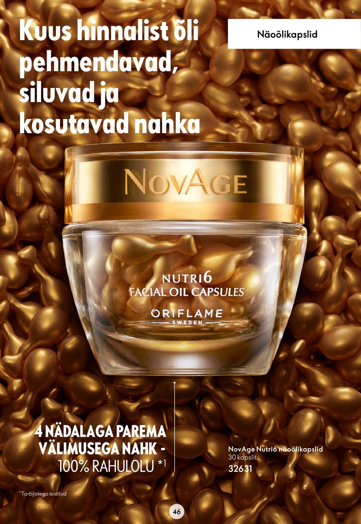 oriflame - Oriflame kliendileht - Novage+ tutvustus - page: 46