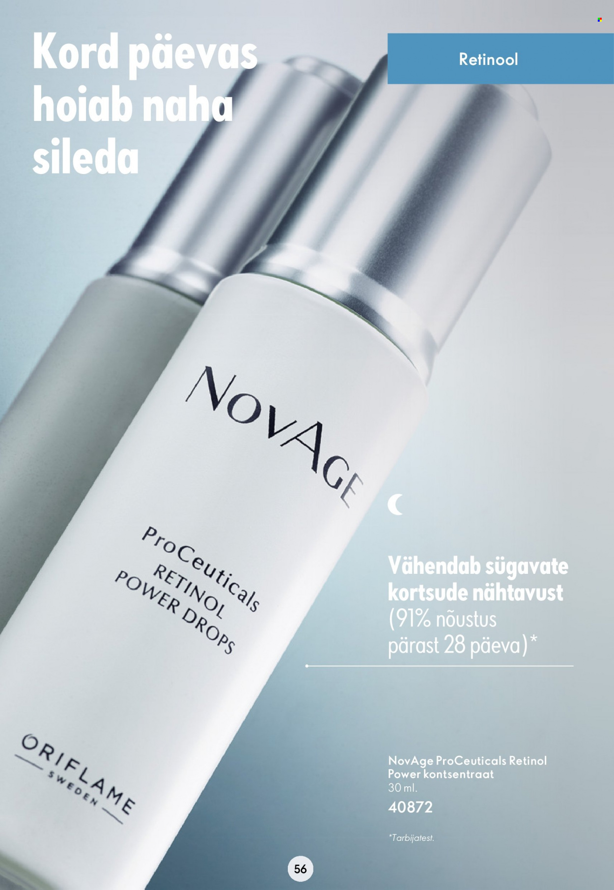oriflame - Oriflame kliendileht - Novage+ tutvustus - page: 56