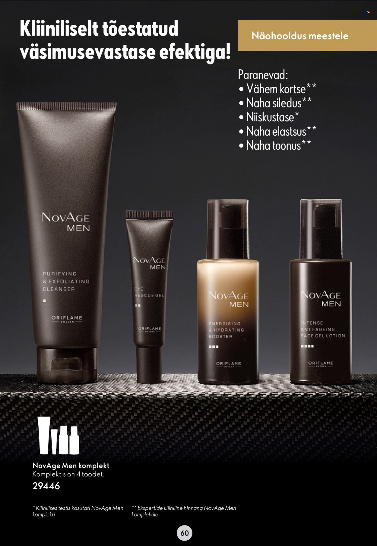 oriflame - Oriflame kliendileht - Novage+ tutvustus - page: 60