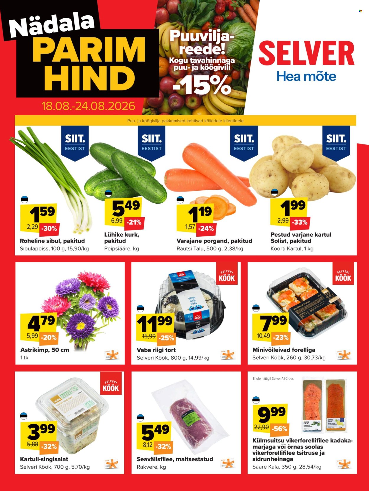 selver - Selver kliendileht (18.08 - 24.08.2026)