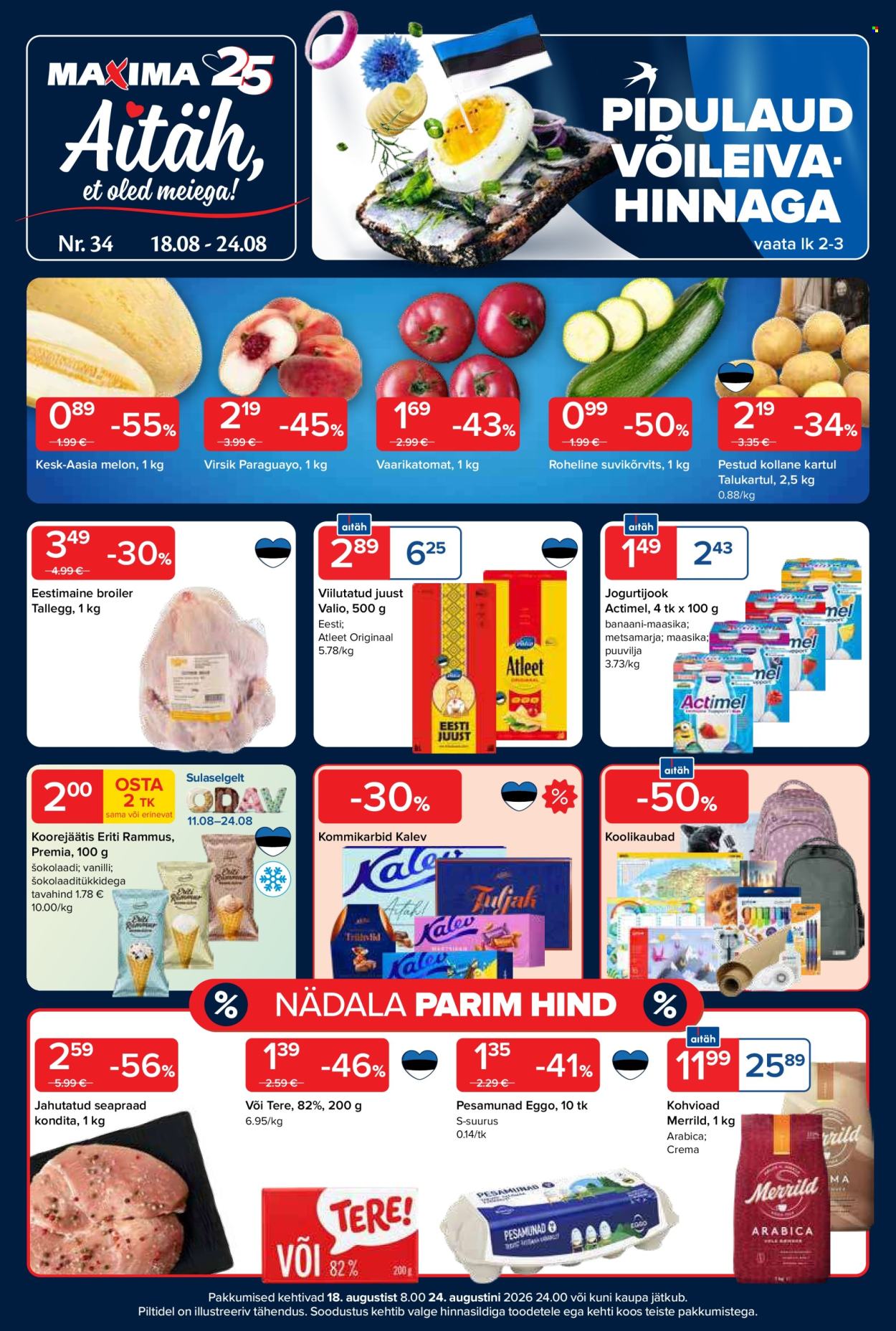 maxima - Maxima kliendileht (18.08 - 24.08.2026)