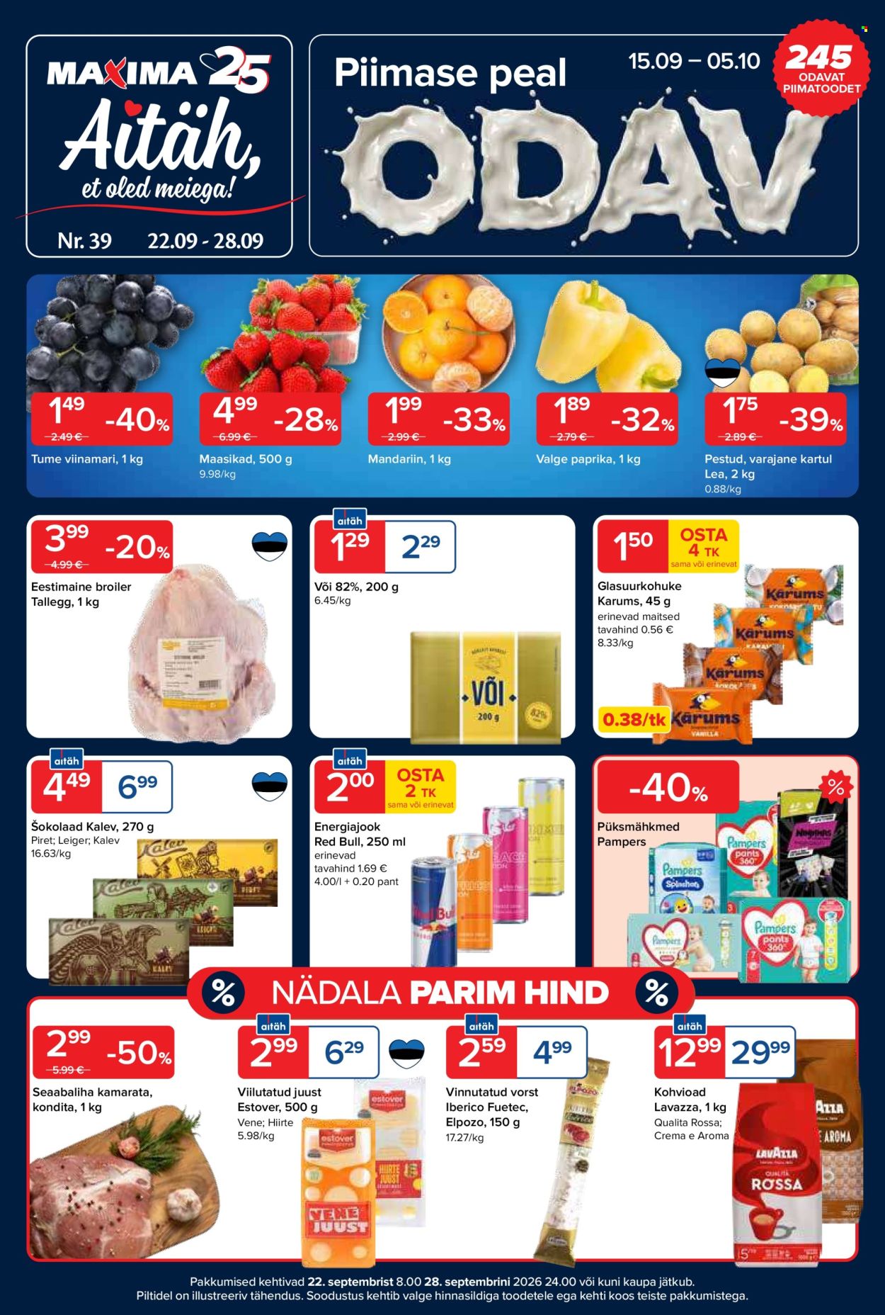 maxima - Maxima kliendileht (22.09 - 28.09.2026)
