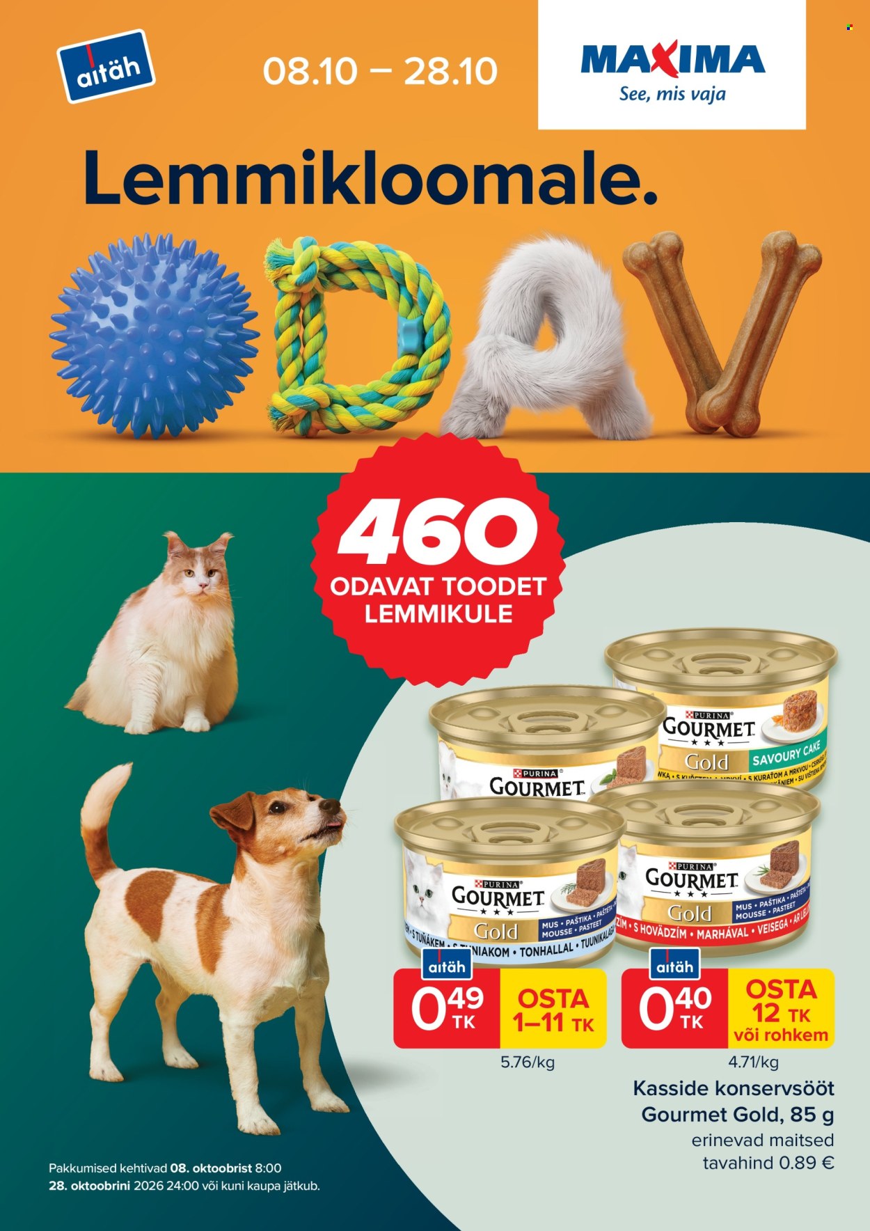 maxima - Maxima kliendileht (8.10 - 28.10.2026)