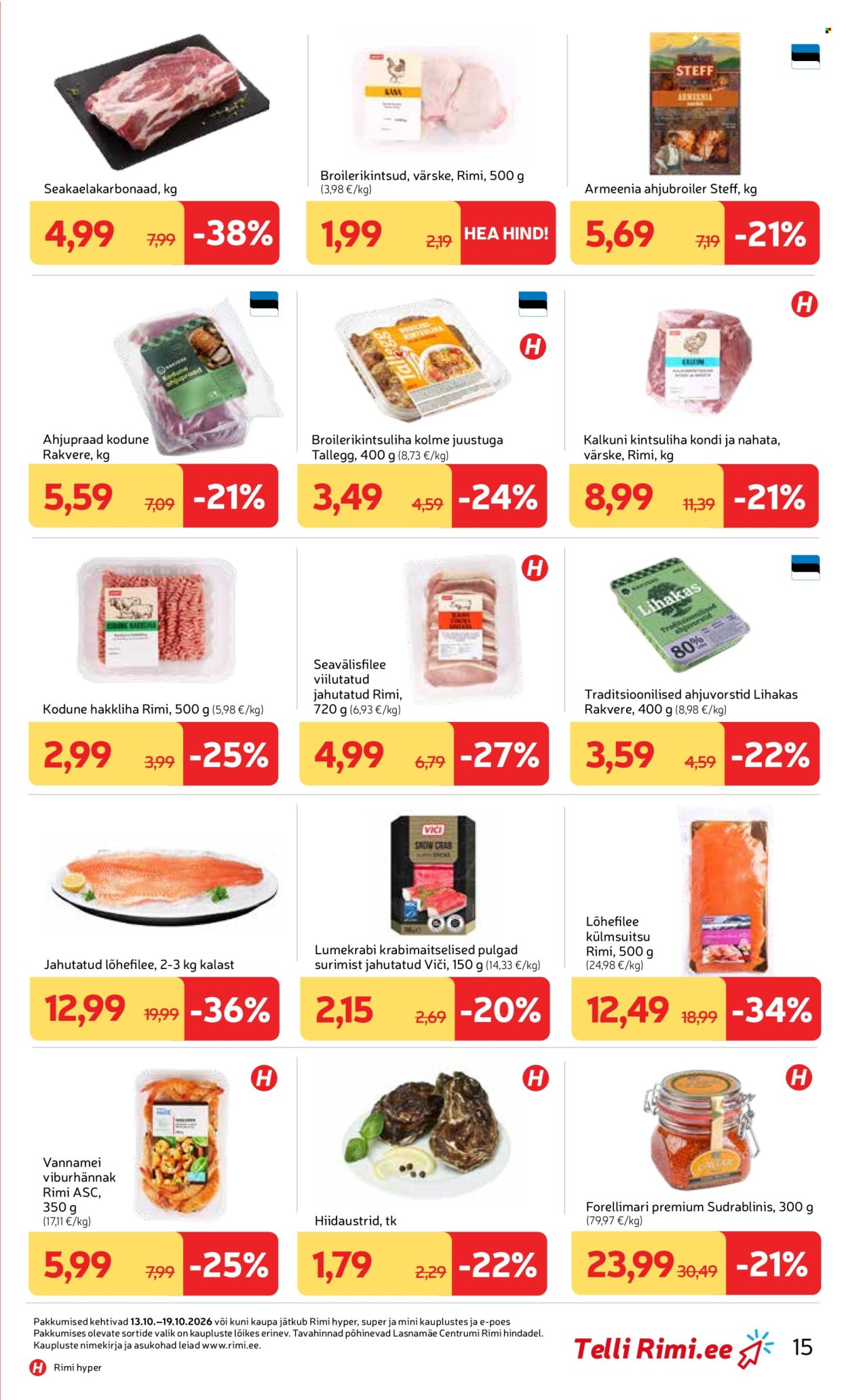 rimi - Rimi kliendileht (13.10 - 19.10.2026) - page: 15