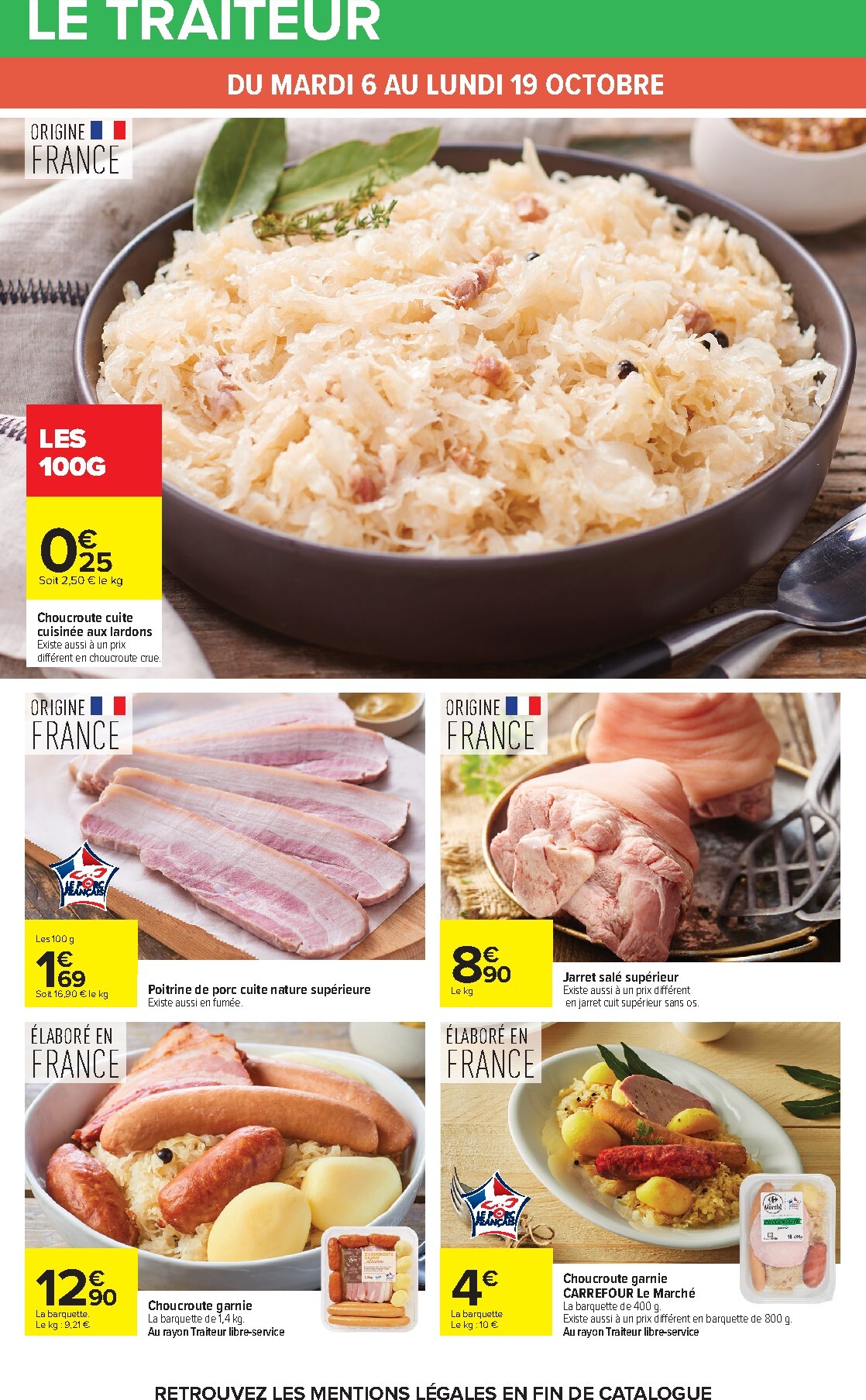 carrefour - Flyer Carrefour pour la semaine prochaine du du mardi 06/10/2026 au du lundi 19/10/2026 - page: 25