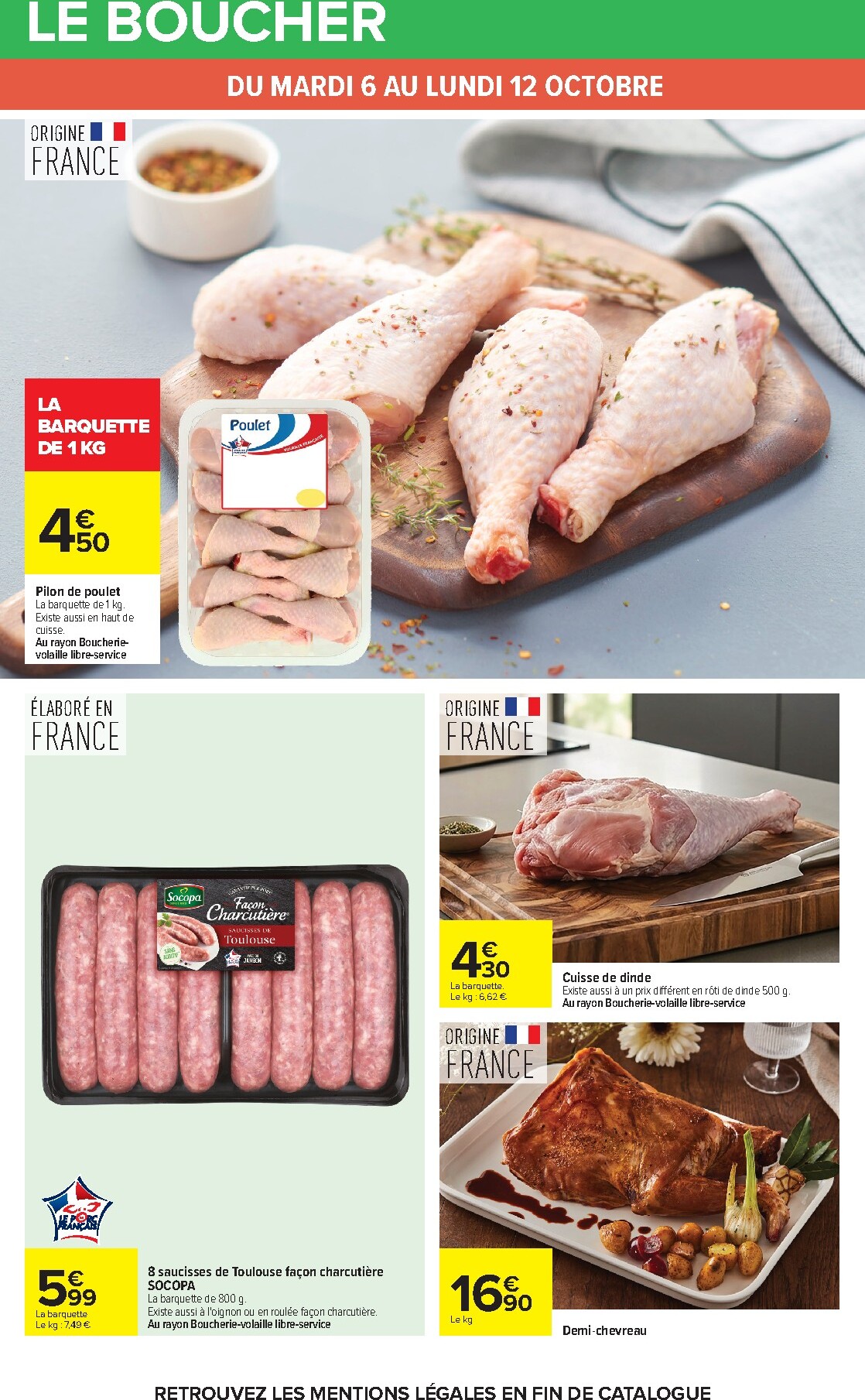 carrefour - Flyer Carrefour pour la semaine prochaine du du mardi 06/10/2026 au du lundi 19/10/2026 - page: 27