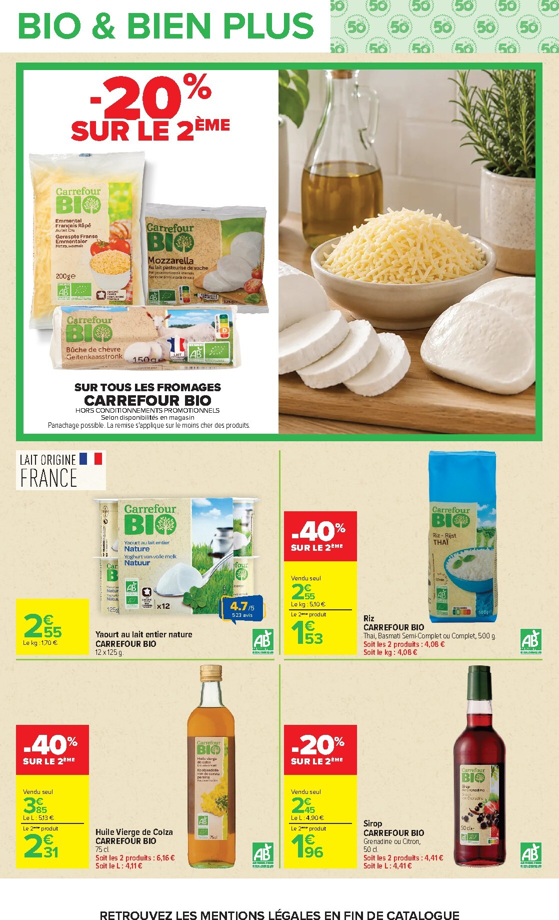 carrefour - Flyer Carrefour pour la semaine prochaine du du mardi 06/10/2026 au du lundi 19/10/2026 - page: 17