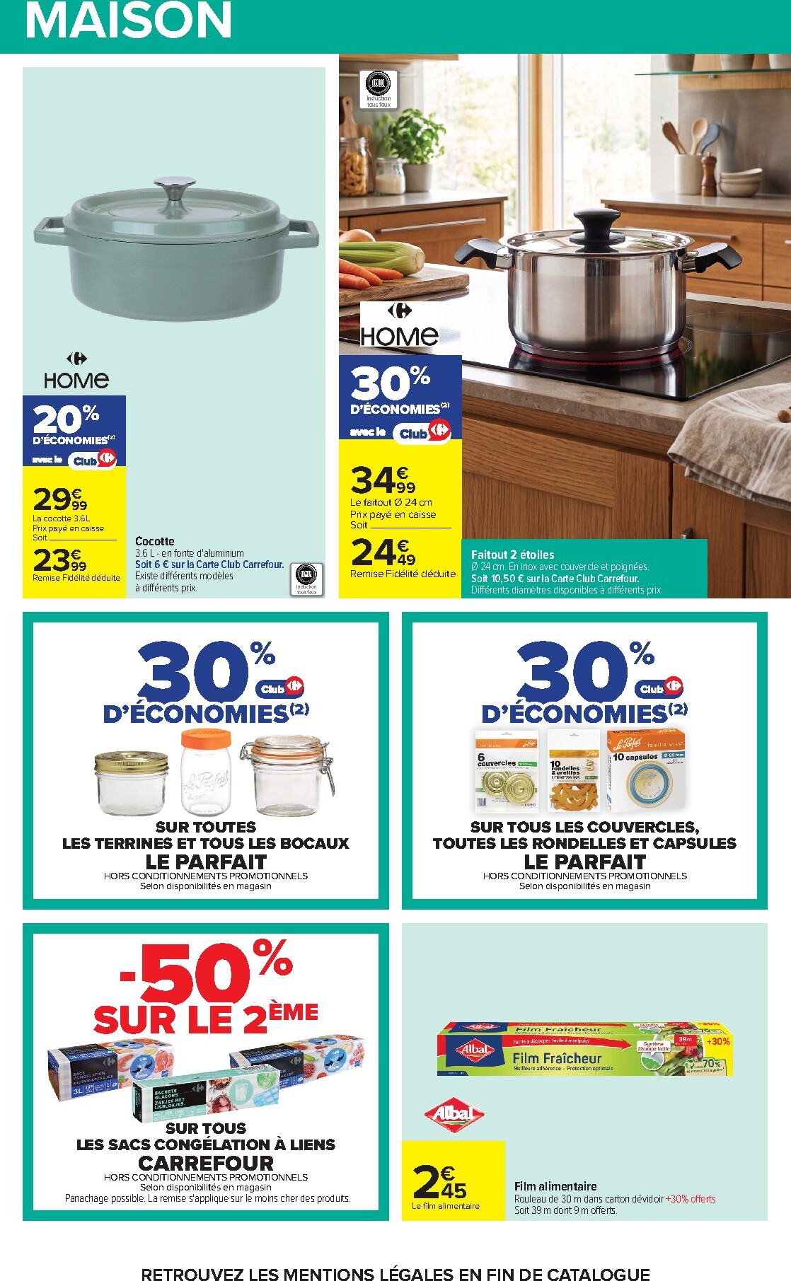 carrefour - Flyer Carrefour pour la semaine prochaine du du mardi 06/10/2026 au du lundi 19/10/2026 - page: 64