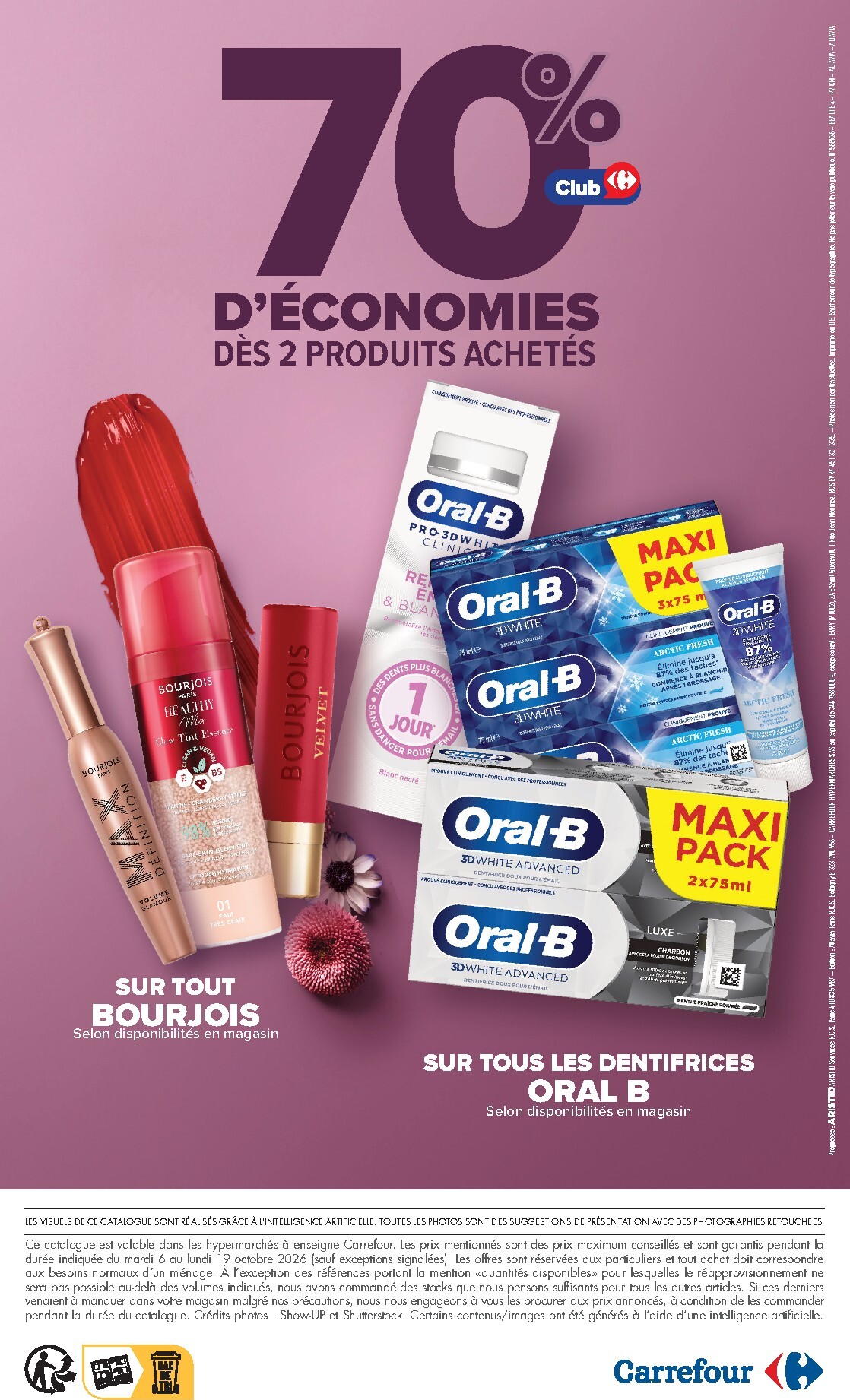 carrefour - Flyer Carrefour - Toutes En Beauté pour la semaine prochaine du du mardi 06/10/2026 au du lundi 19/10/2026 - page: 38