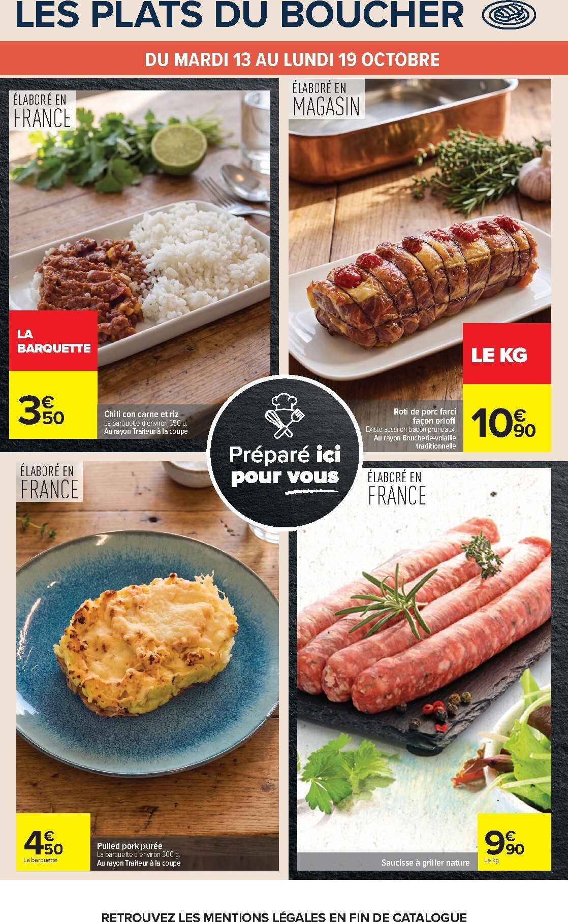 carrefour - Flyer Carrefour pour la semaine prochaine du du mardi 13/10/2026 au du lundi 26/10/2026 - page: 29