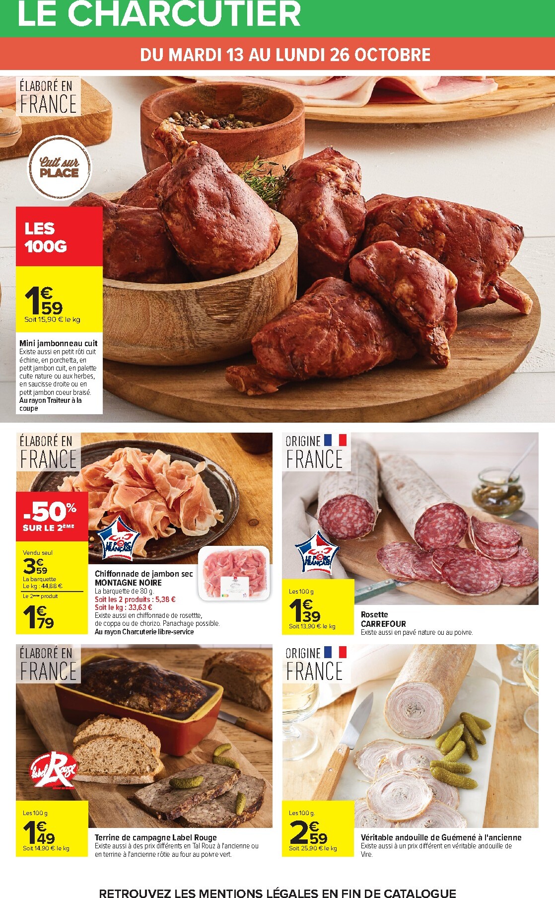carrefour - Flyer Carrefour pour la semaine prochaine du du mardi 13/10/2026 au du lundi 26/10/2026 - page: 21