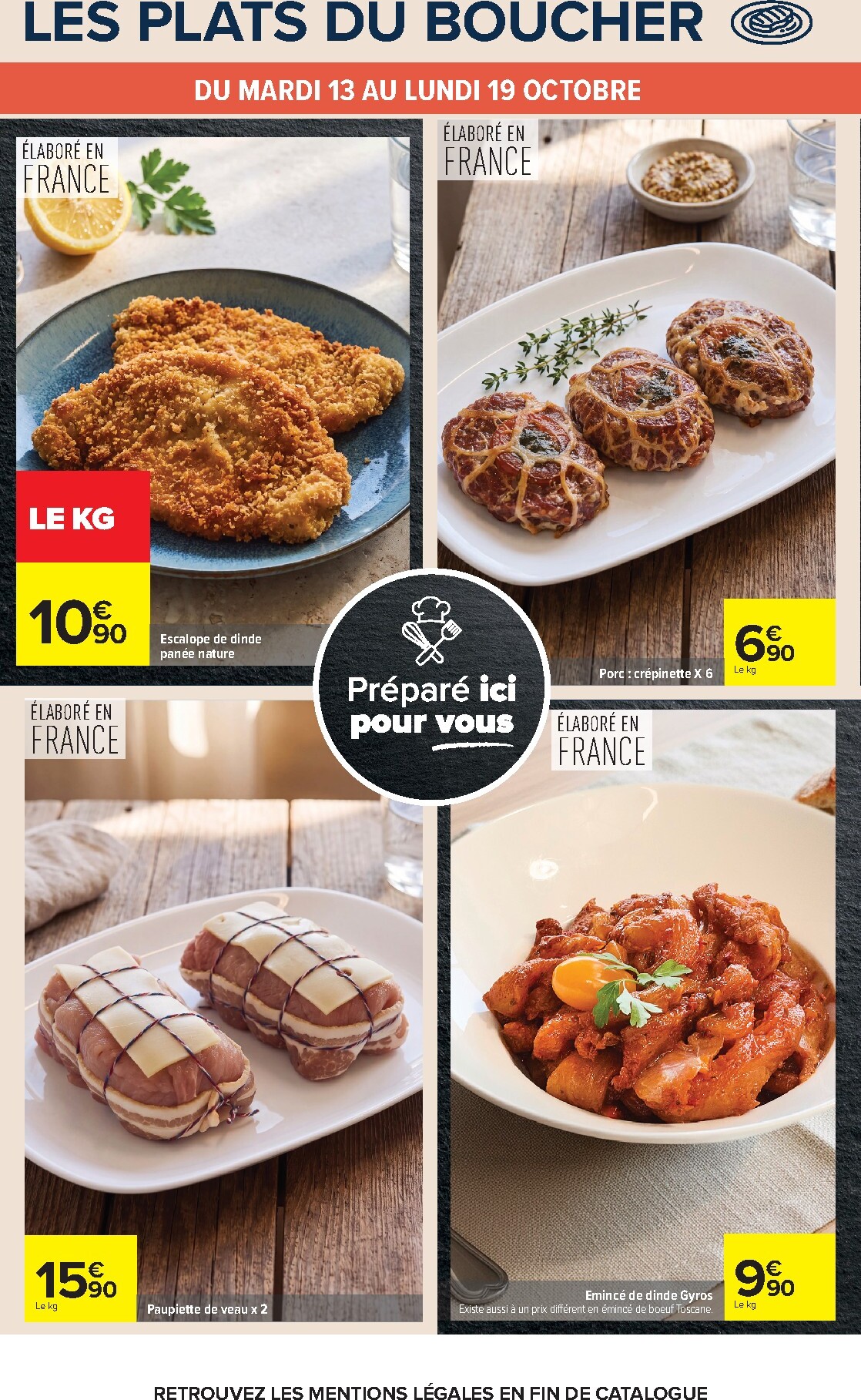 carrefour - Flyer Carrefour pour la semaine prochaine du du mardi 13/10/2026 au du lundi 26/10/2026 - page: 28
