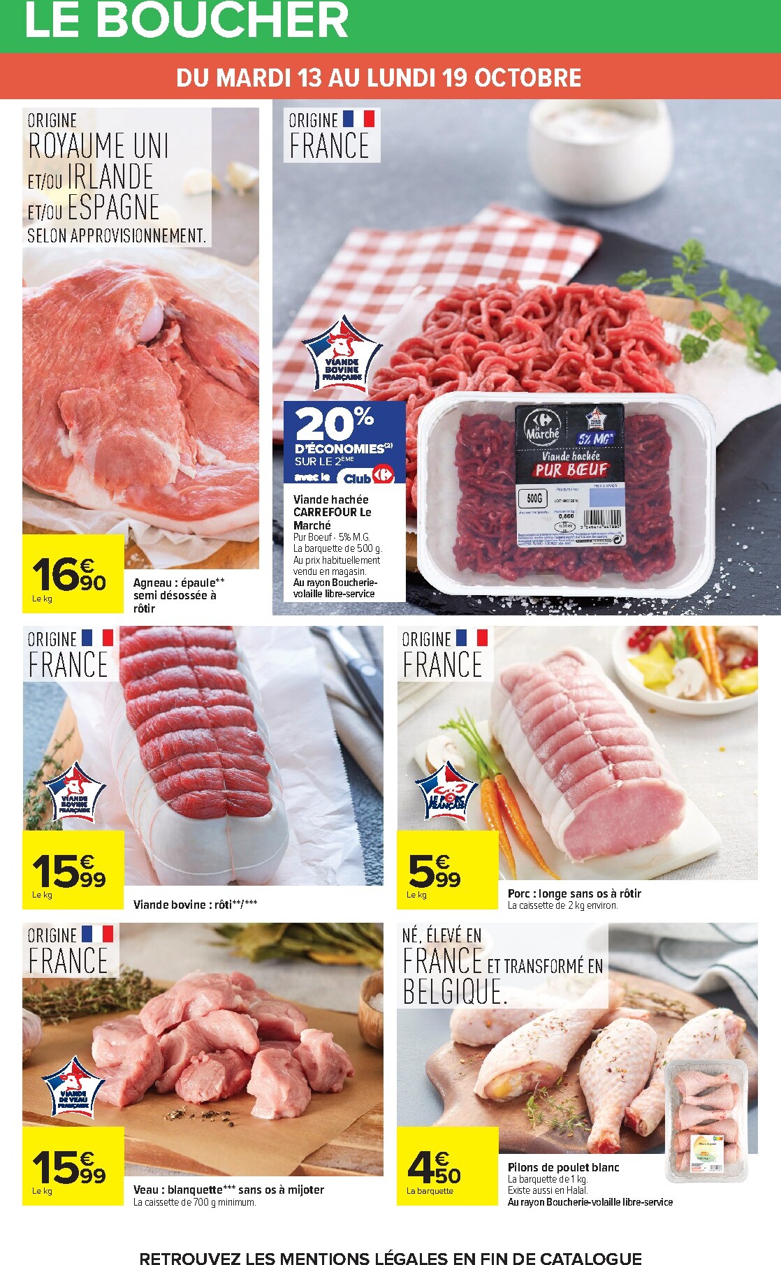 carrefour - Flyer Carrefour pour la semaine prochaine du du mardi 13/10/2026 au du lundi 26/10/2026 - page: 22