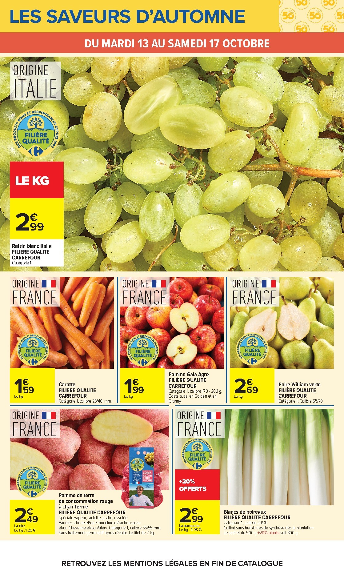 carrefour - Flyer Carrefour pour la semaine prochaine du du mardi 13/10/2026 au du lundi 26/10/2026 - page: 7
