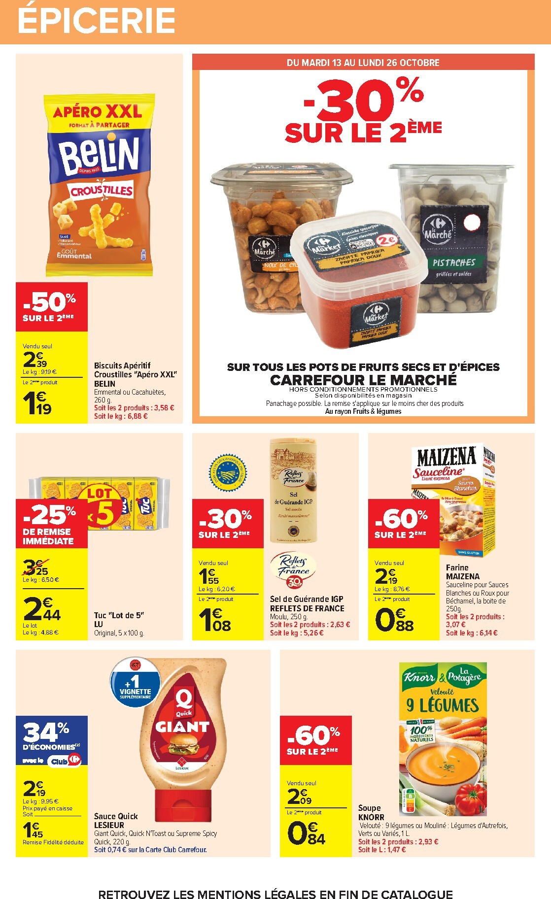 carrefour - Flyer Carrefour pour la semaine prochaine du du mardi 13/10/2026 au du lundi 26/10/2026 - page: 48