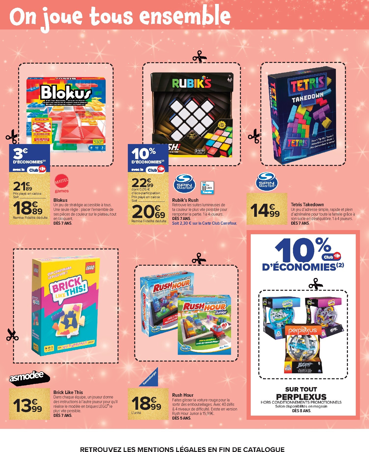 carrefour - Flyer Carrefour - Prêt À Jouer Avec Nous ? pour la semaine prochaine du du mardi 13/10/2026 au du lundi 07/12/2026 - page: 78