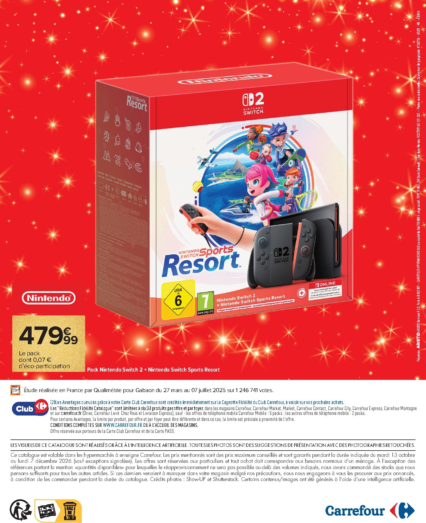 carrefour - Flyer Carrefour - Prêt À Jouer Avec Nous ? pour la semaine prochaine du du mardi 13/10/2026 au du lundi 07/12/2026 - page: 96