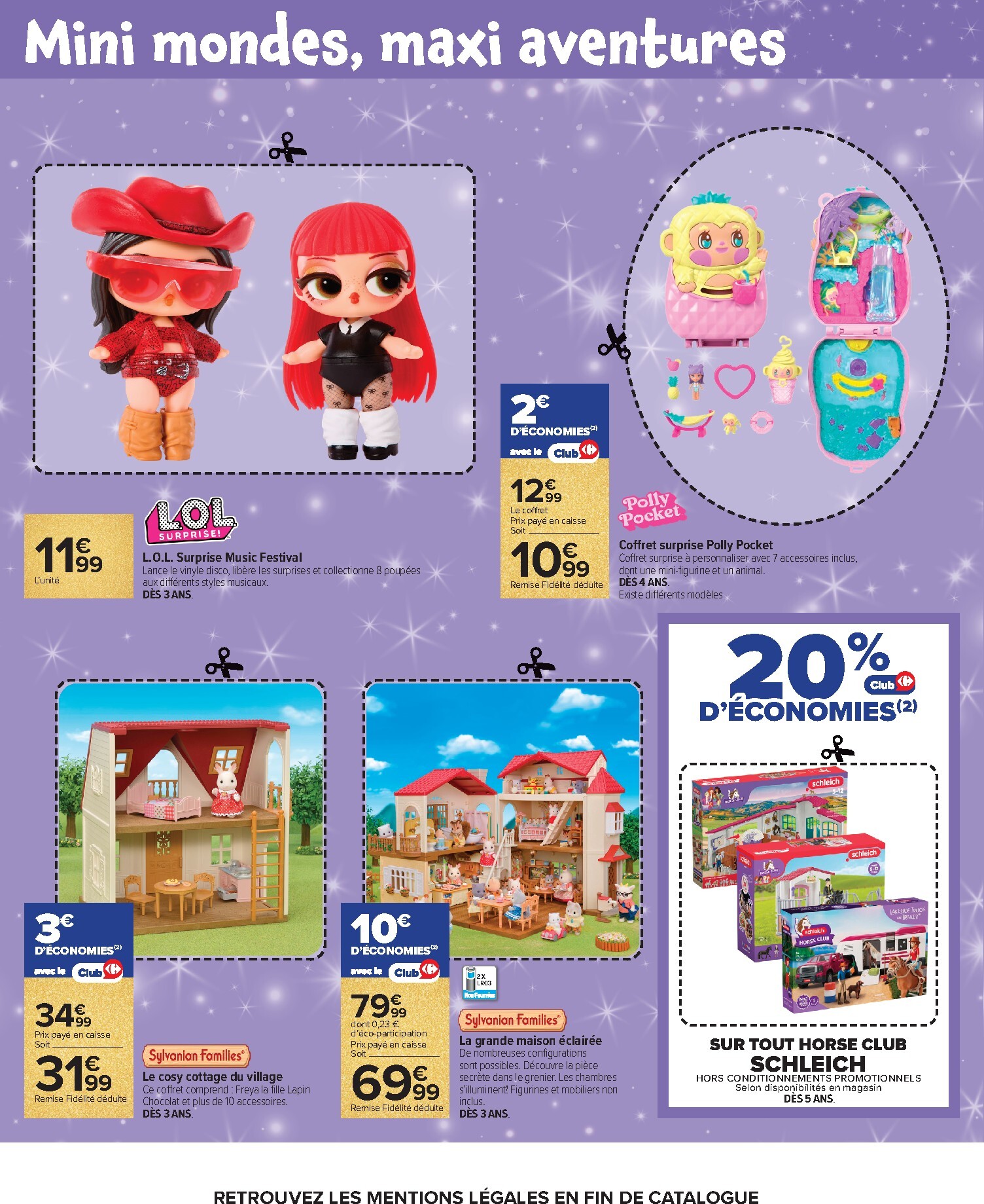 carrefour - Flyer Carrefour - Prêt À Jouer Avec Nous ? pour la semaine prochaine du du mardi 13/10/2026 au du lundi 07/12/2026 - page: 34