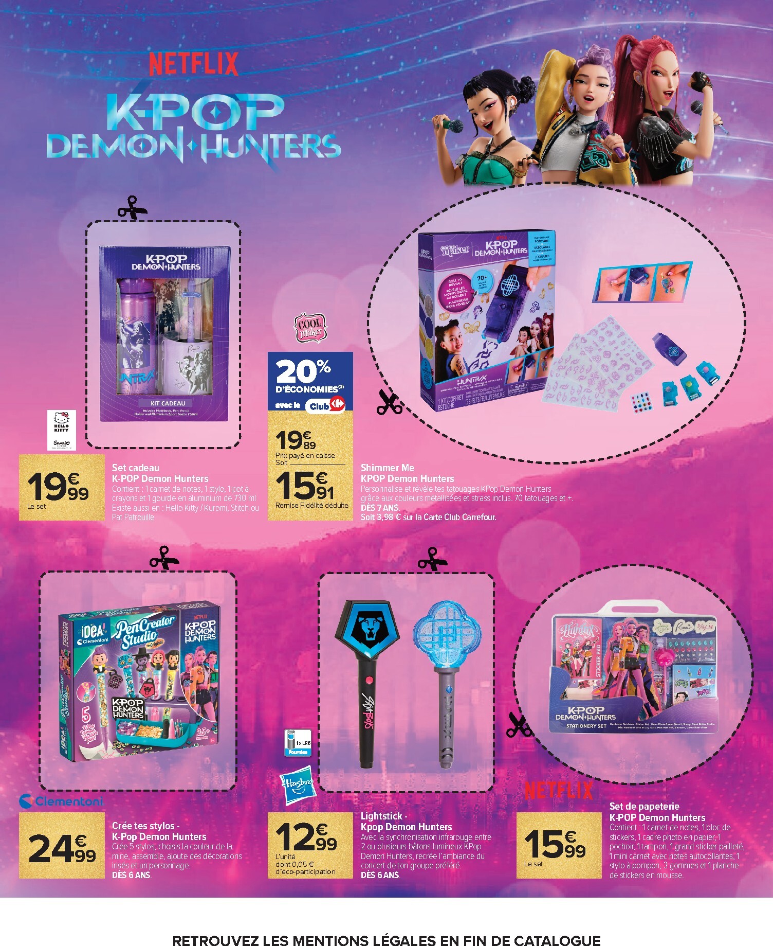 carrefour - Flyer Carrefour - Prêt À Jouer Avec Nous ? pour la semaine prochaine du du mardi 13/10/2026 au du lundi 07/12/2026 - page: 41