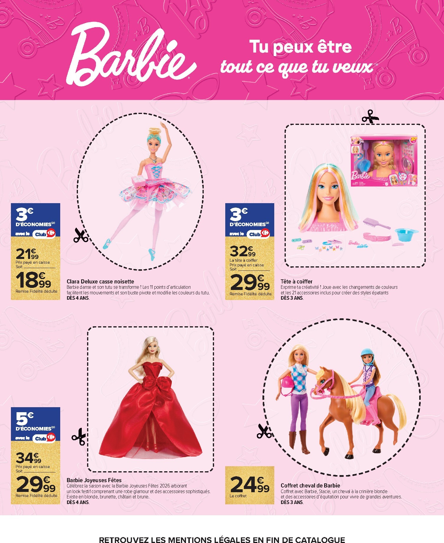 carrefour - Flyer Carrefour - Prêt À Jouer Avec Nous ? pour la semaine prochaine du du mardi 13/10/2026 au du lundi 07/12/2026 - page: 29